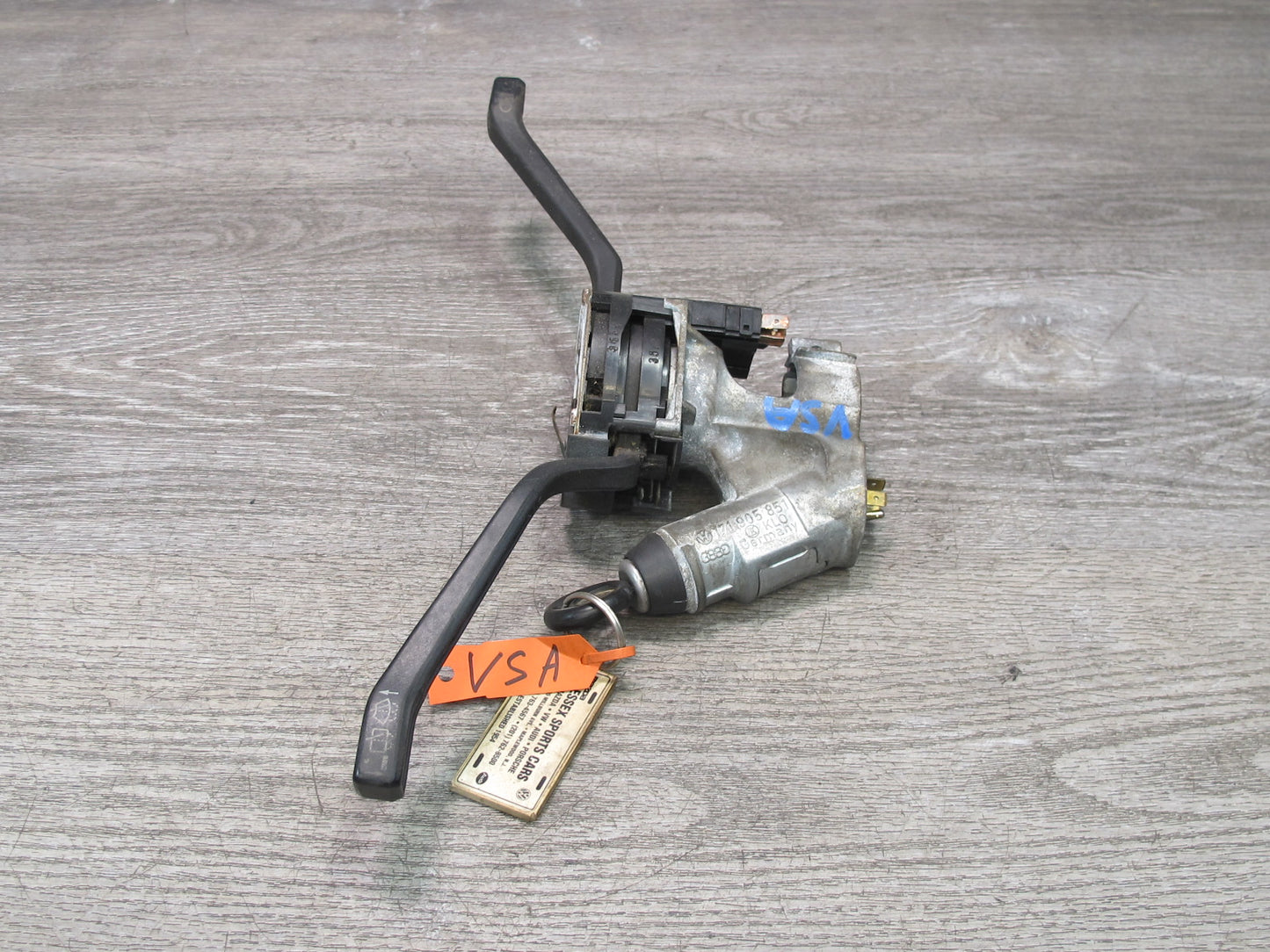 85-88 VW Scirocco MK2 Set of 4 Ignition Trunk Lock w KEY & Door Handles OEM