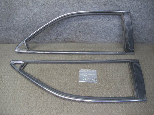 92-00 Lexus JZZ31L SC400 SC300 Set of 2 Door Window Frame Trim Molding OEM