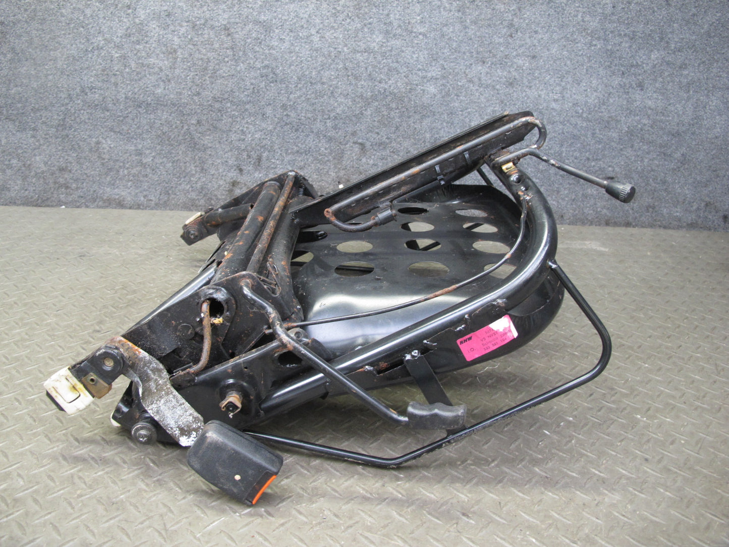 86-88 Volkswagen VW Scirocco MK2 Front Right Seat Frame 533881104H OEM