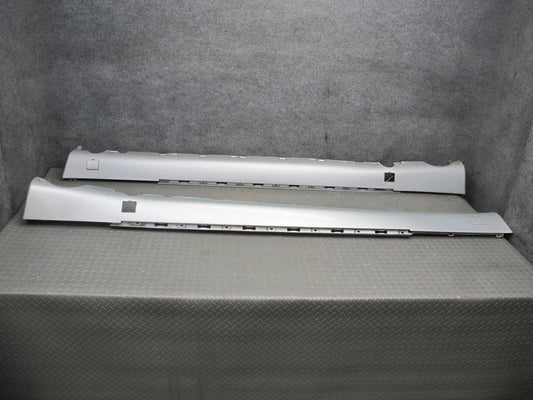 96-99 Mercedes W140 C140 CL Coupe Set of 2 Side Skirt Rocker Panel Molding OEM