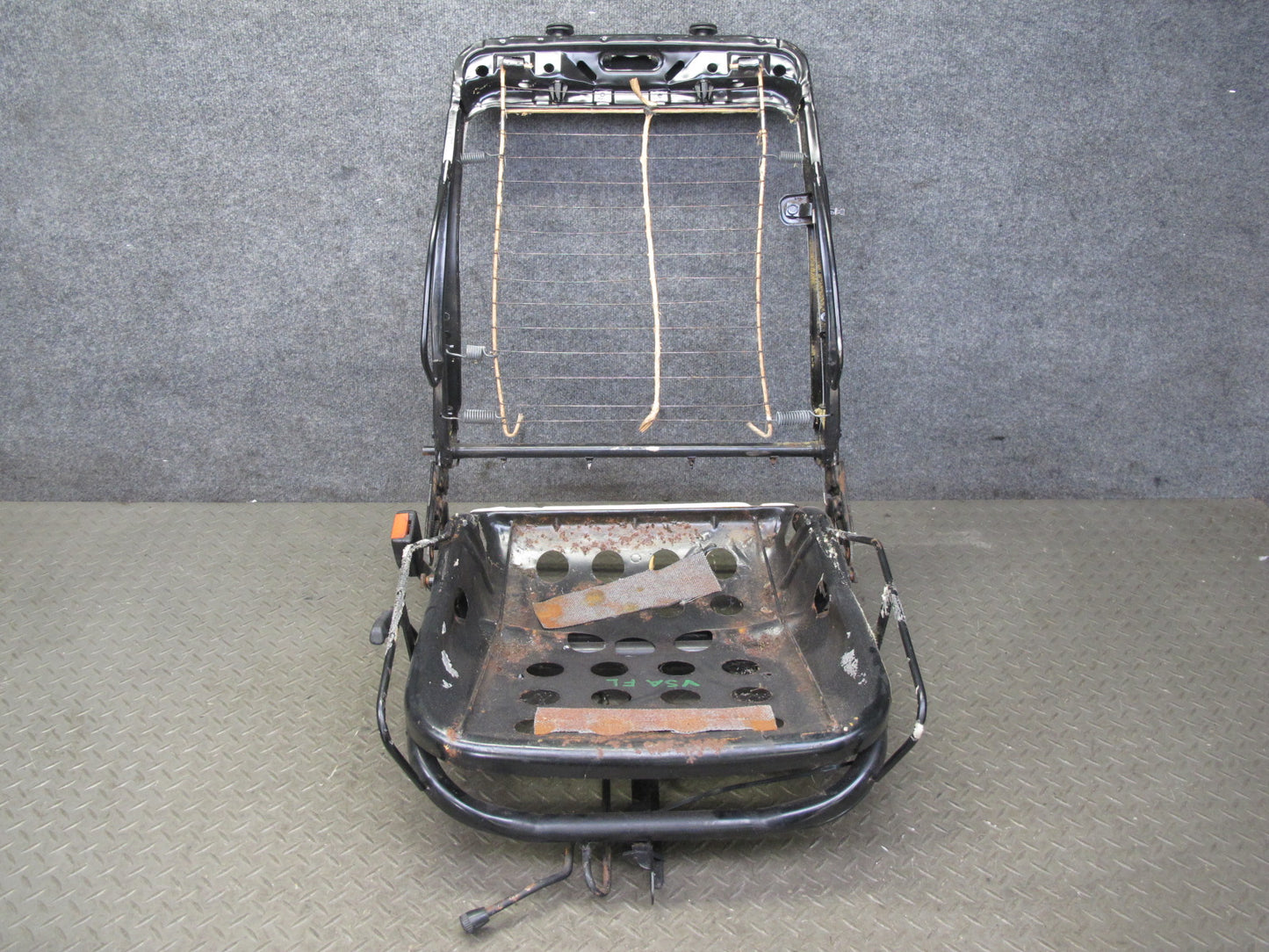 86-88 Volkswagen VW Scirocco MK2 Front Left Driver Seat Frame 533881103H OEM