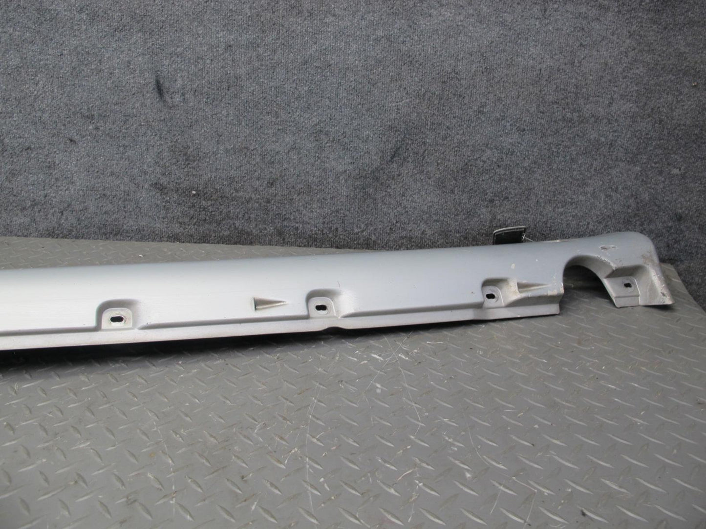 96-99 Mercedes W140 C140 CL Coupe Set of 2 Side Skirt Rocker Panel Molding OEM
