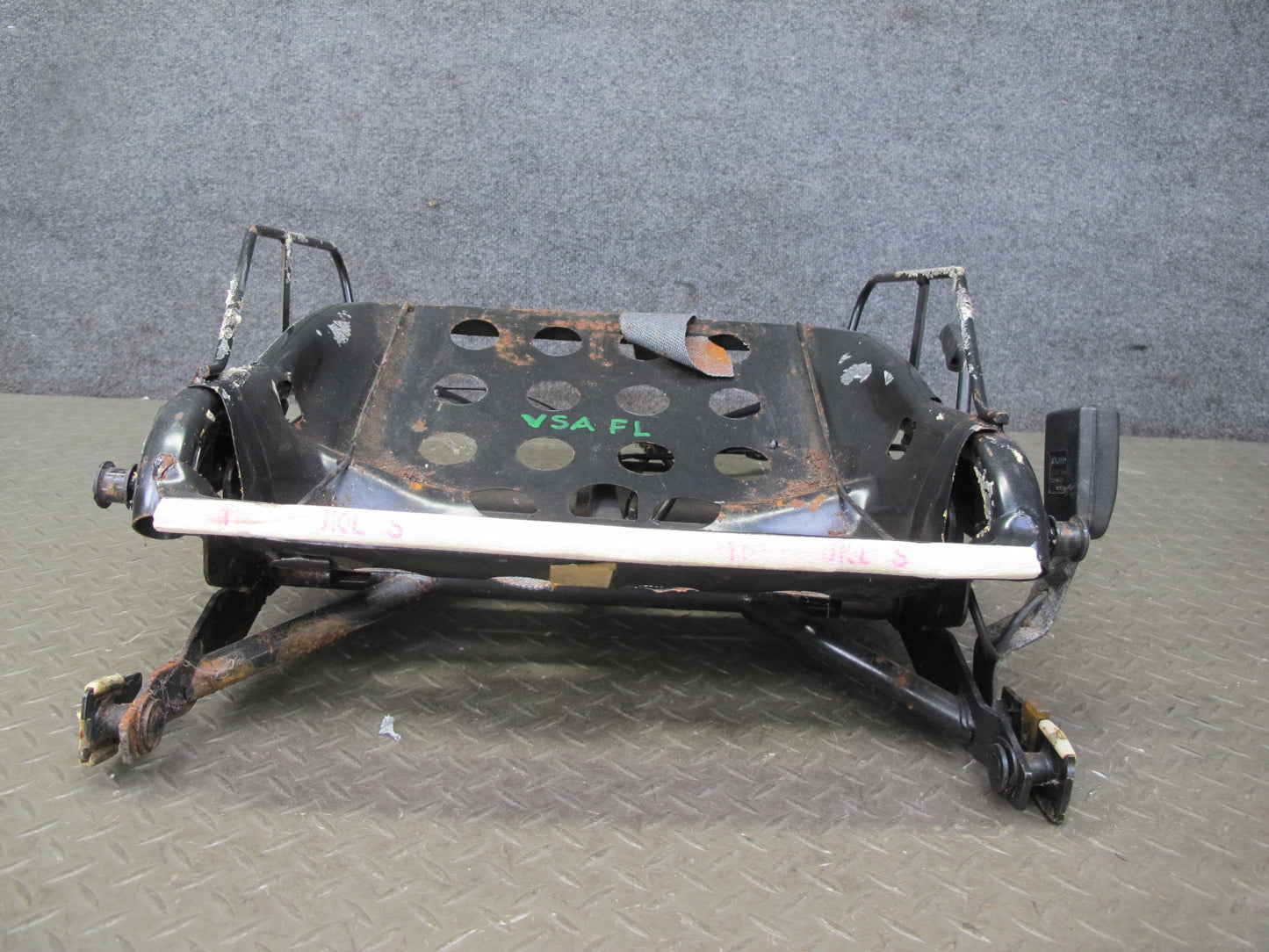 86-88 Volkswagen VW Scirocco MK2 Front Left Driver Seat Frame 533881103H OEM