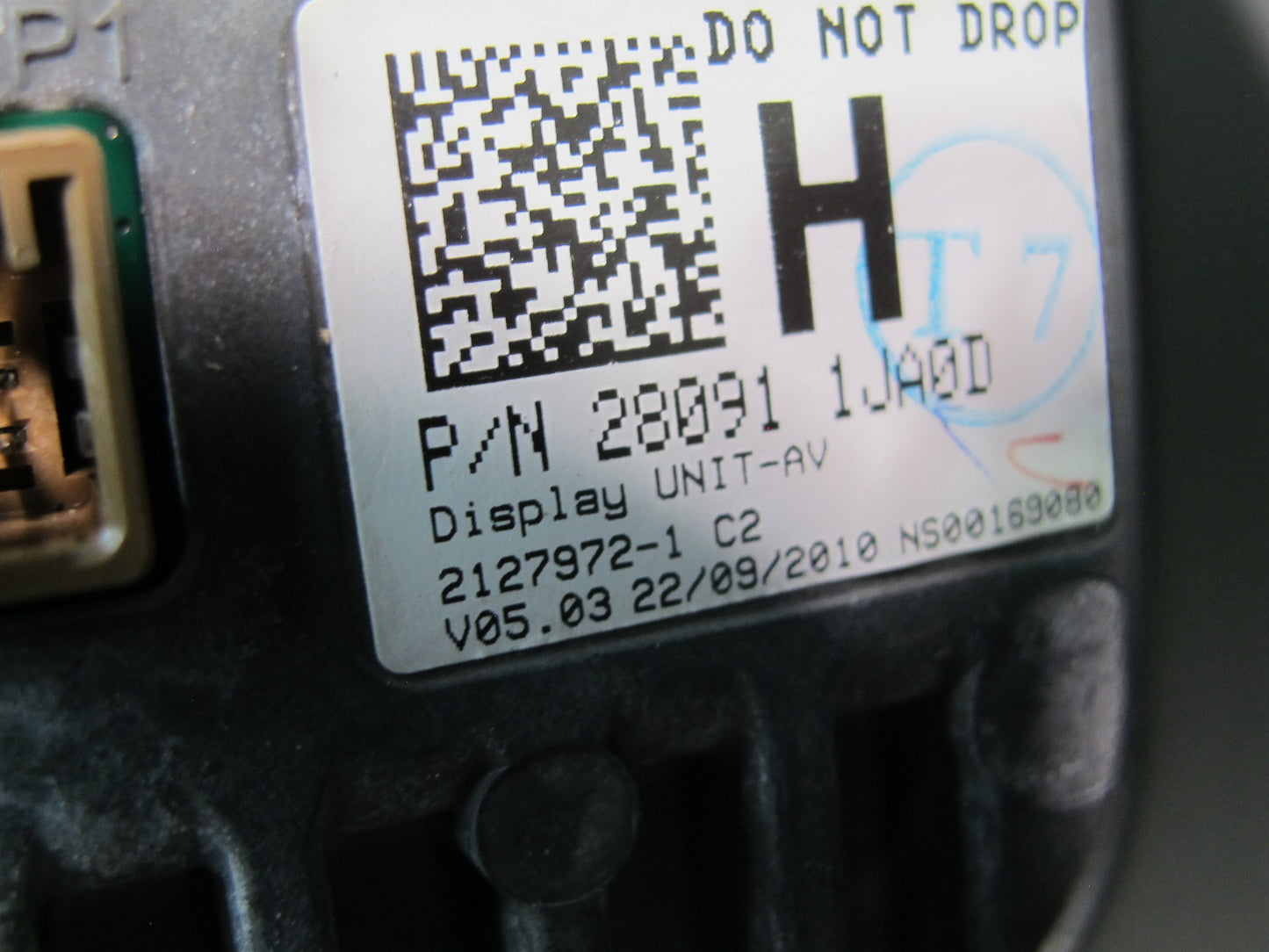 2011-2017 Infiniti QX56 QX80 Front Dashboard Center Display W/ Air Vent Grille