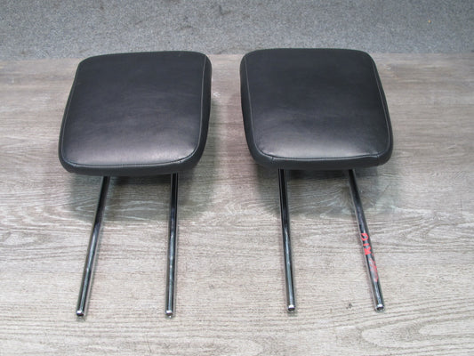 2011-2017 Infiniti QX56 QX80 Rear Seat Third 3RD ROW Leather Headrest Set of 2
