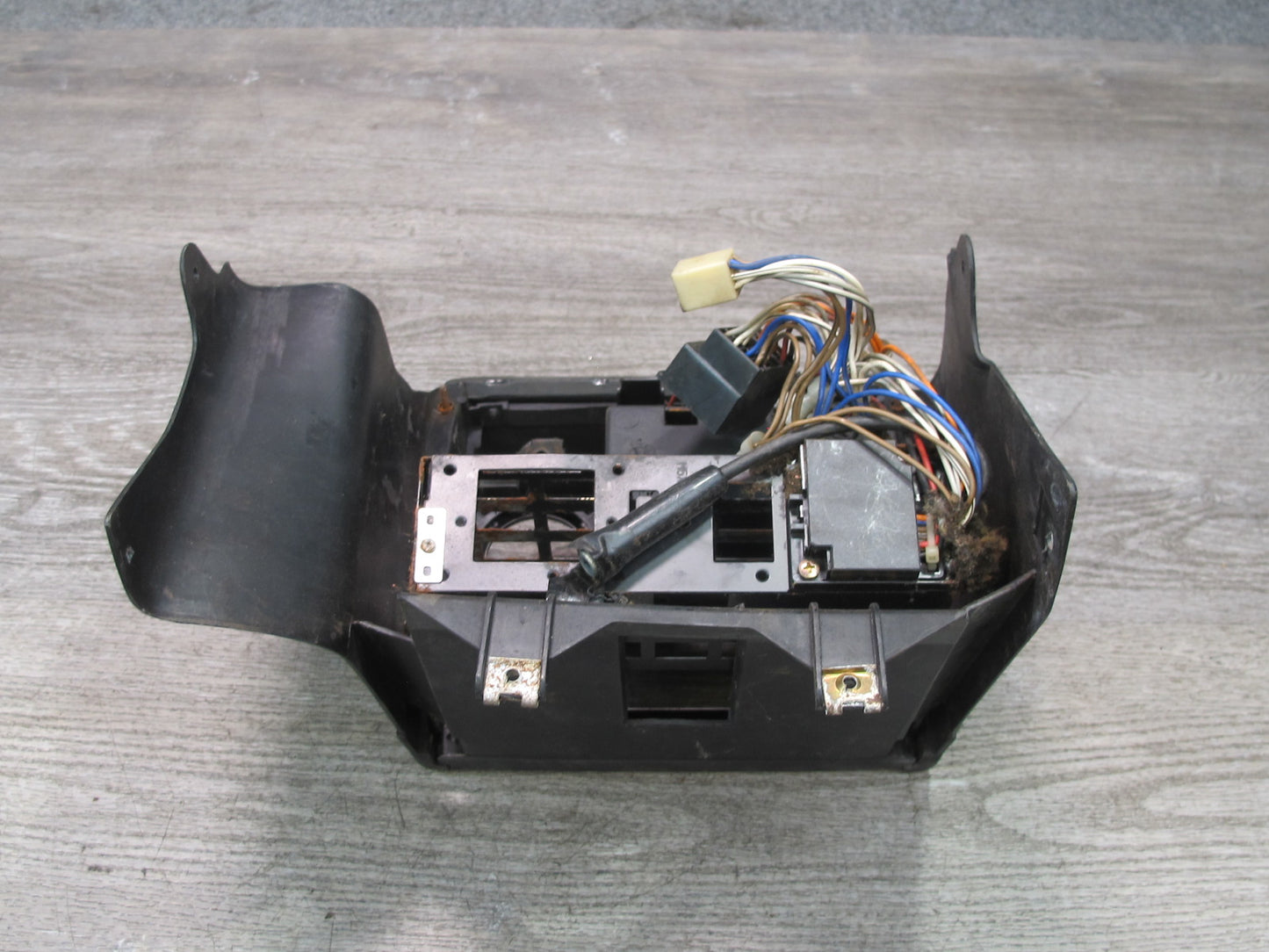 85-88 VW Scirocco MK2 Front Center Upper Console Trim w Wiring 533863222 OEM