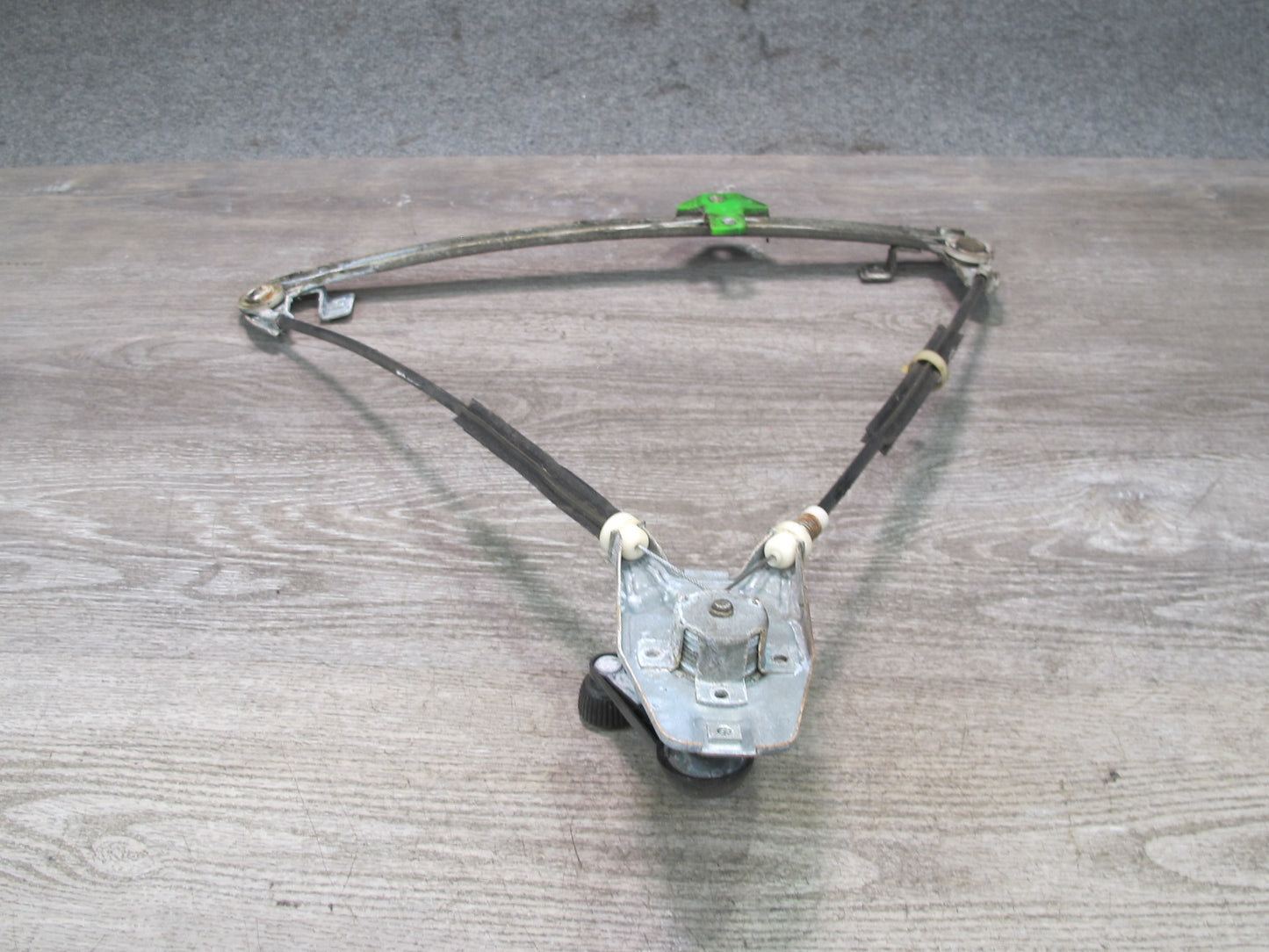 84-88 VW Scirocco MK2 Left Driver Door Manual Window Regulator w Crank OEM