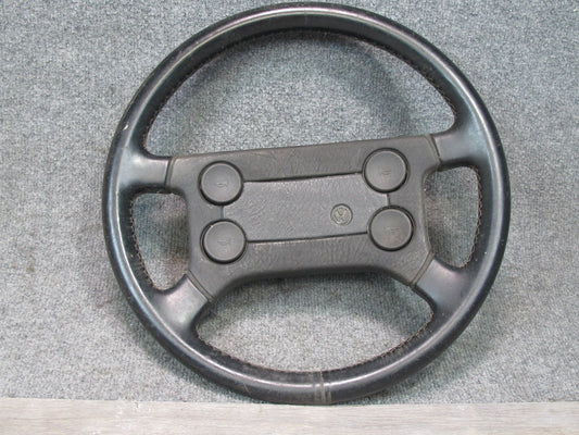 86-88 Volkswagen Scirocco 4-SPOKE Leather Steering Black OEM