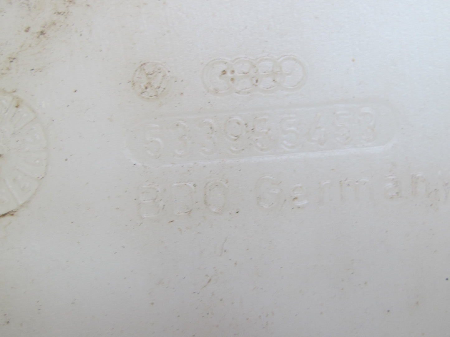 82-88 VW Scirocco Rear Back Window Washer Fluid Reservoir w Pump 533955453 OEM