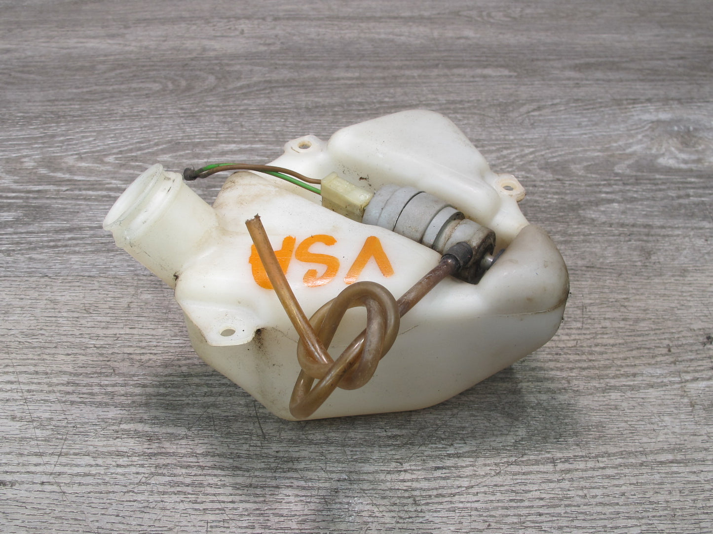 82-88 VW Scirocco Rear Back Window Washer Fluid Reservoir w Pump 533955453 OEM