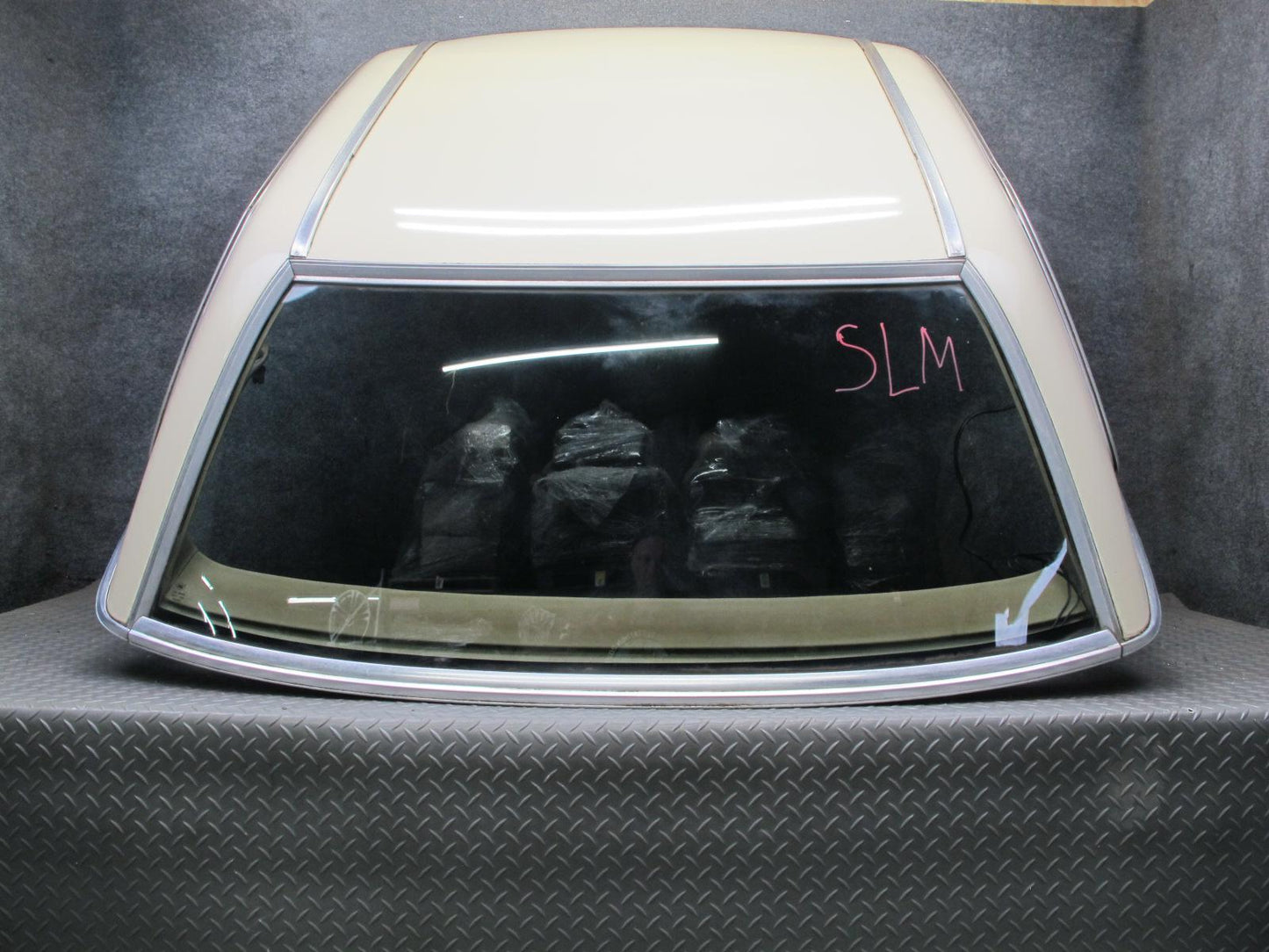 73-89 Mercedes R107 Convertible Hardtop Hard TOP Roof Panel w Glass 51K Mile OEM