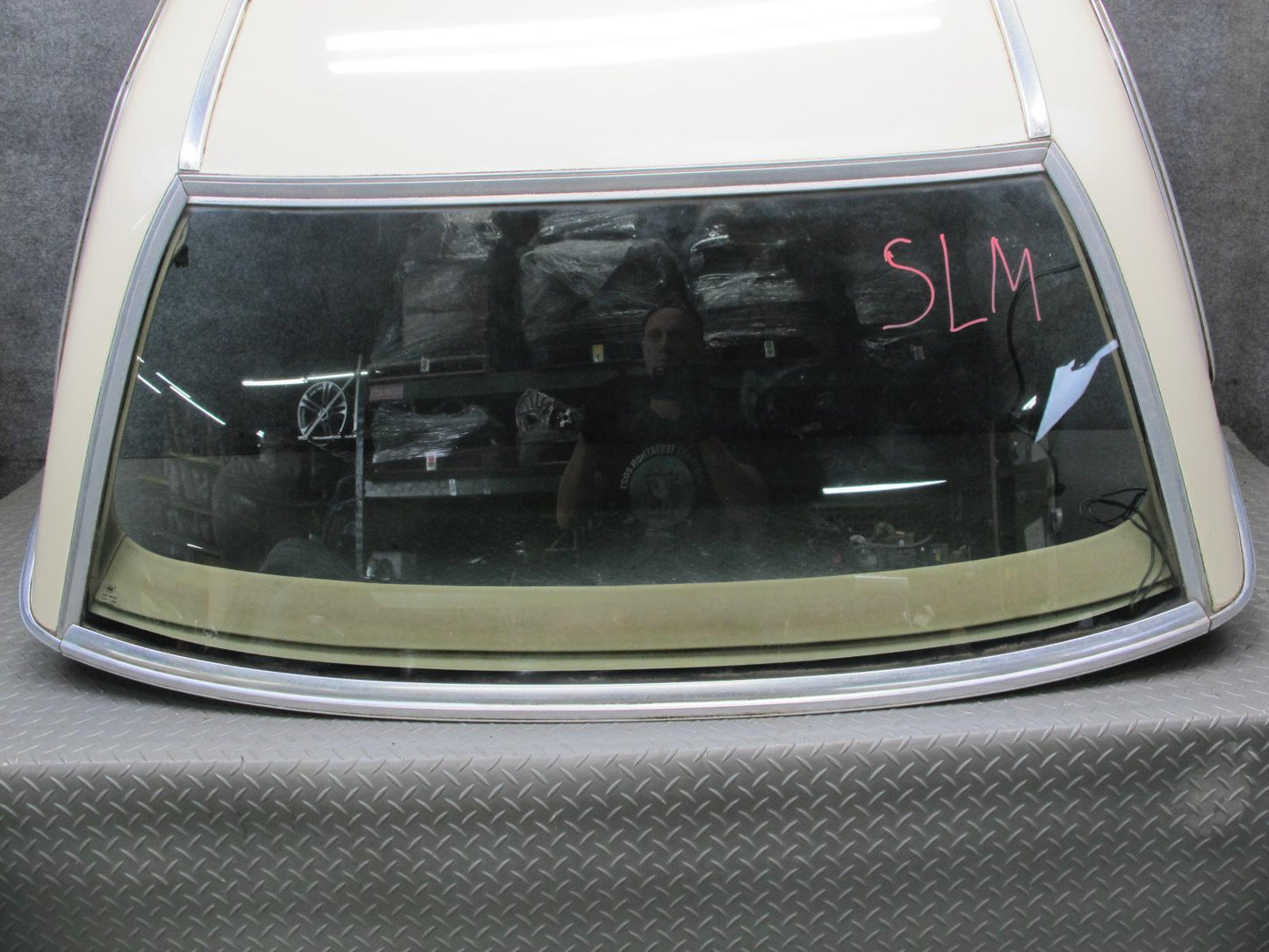 73-89 Mercedes R107 Convertible Hardtop Hard TOP Roof Panel w Glass 51K Mile OEM