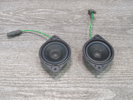 05-11 Mercedes R171 Slk-class Set of 2 Front Kick Trim Panel Speaker OEM