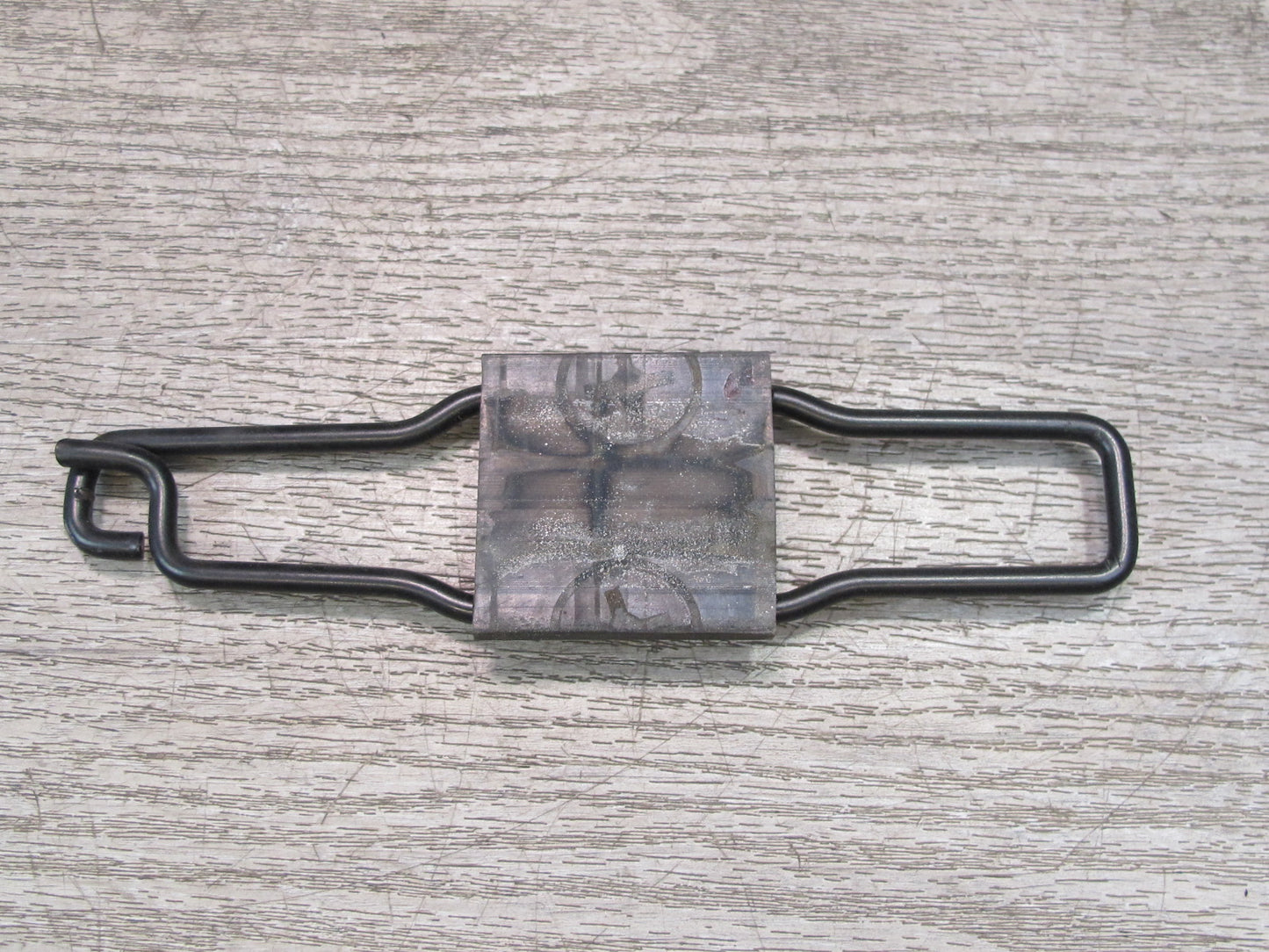 05-11 Mercedes R171 Slk-class Battery Tray Mount Bracket Support Clamp Set OEM