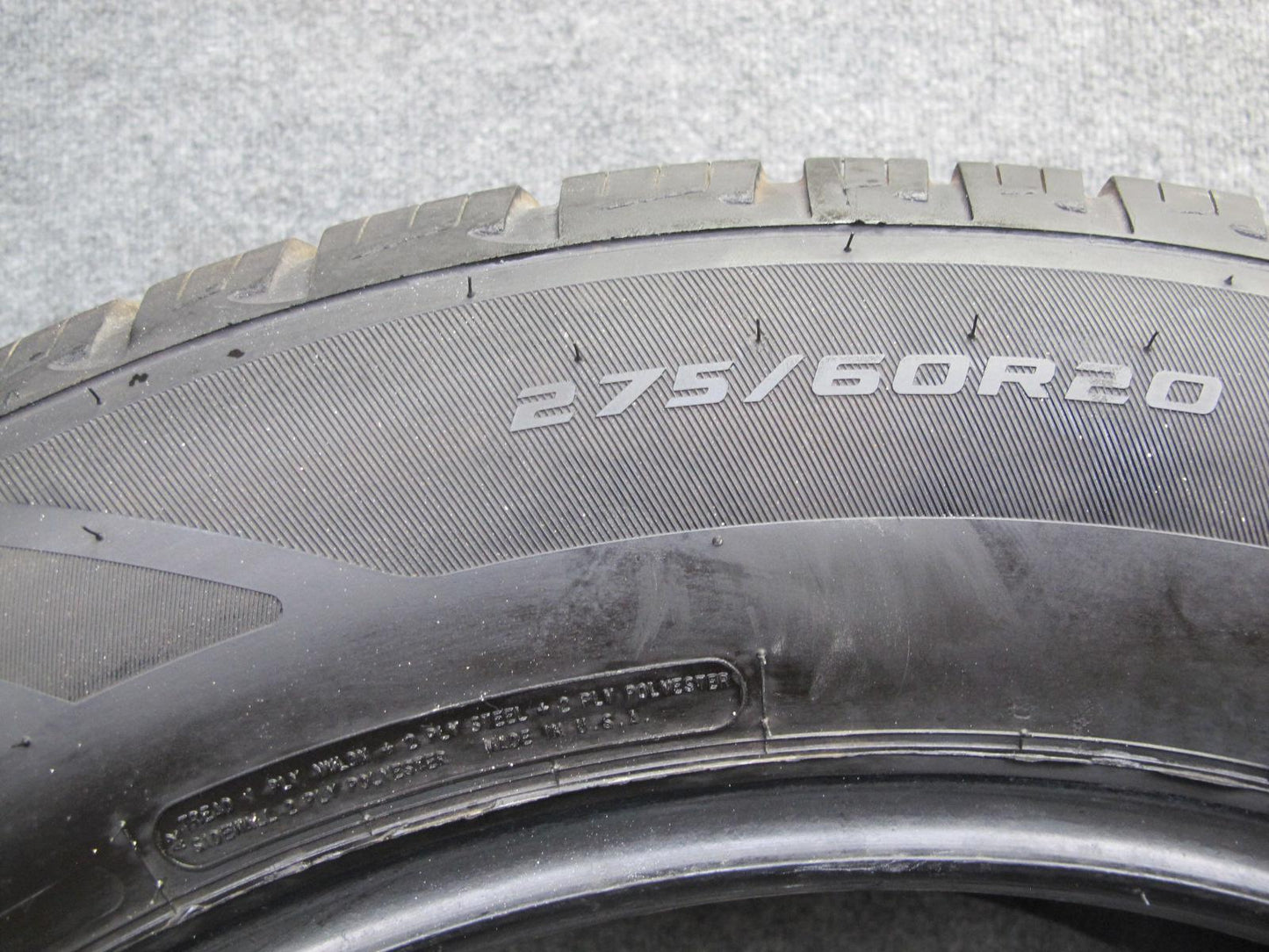 Set of 2 Cooper Endeavor Plus A/S Tire 275/60 R20 115H 2022 5/32 Tread