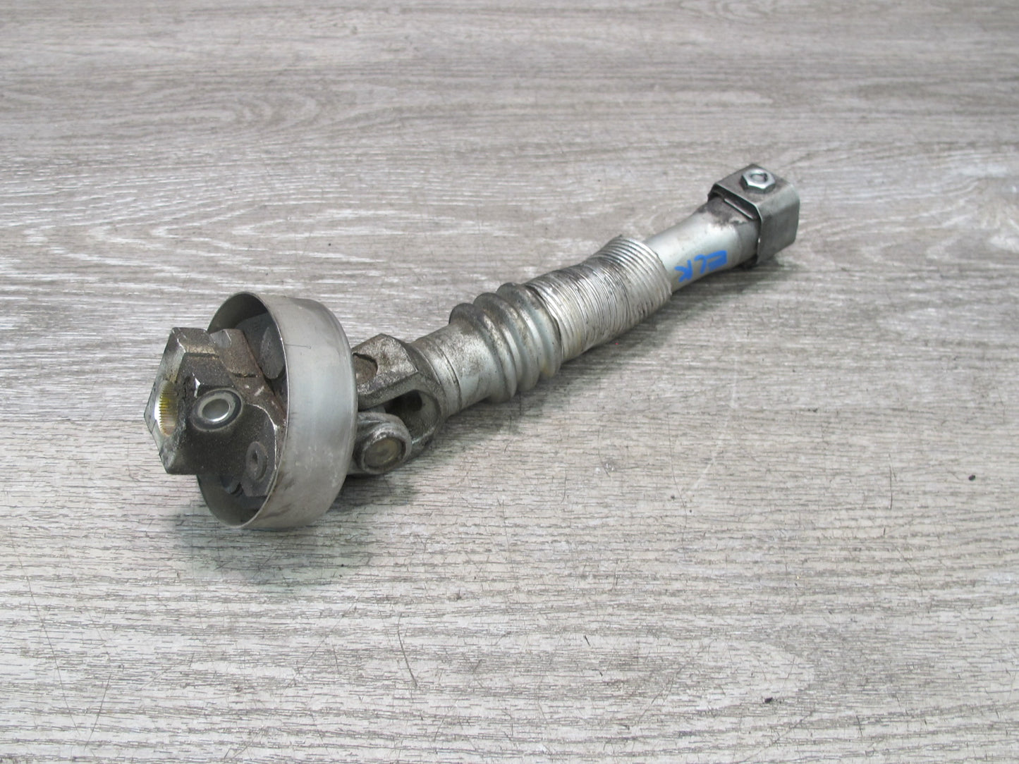 05-11 Mercedes R171 Slk-class Steering Column Lower U Joint Linkage Shaft OEM