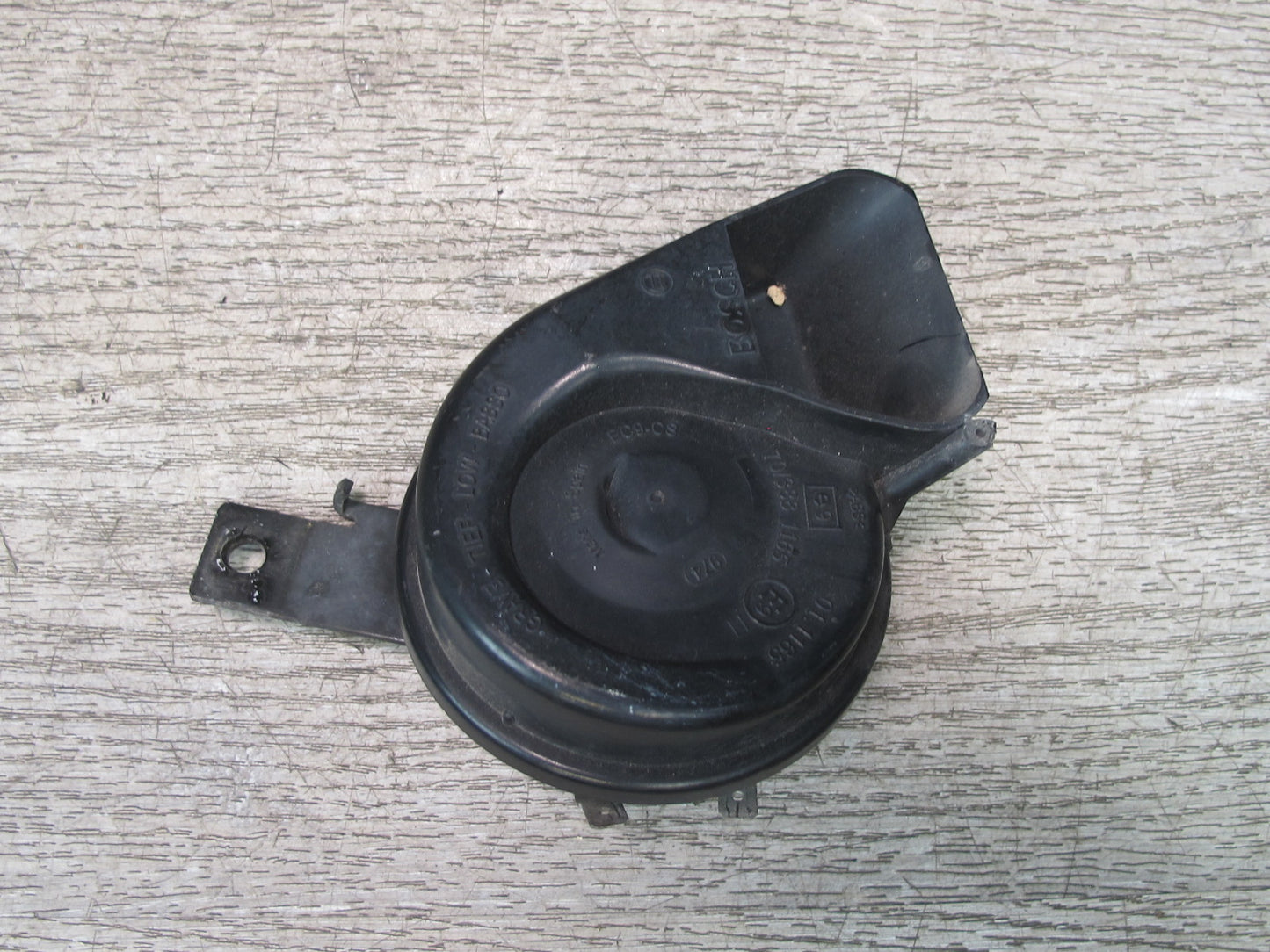 05-11 Mercedes R171 SLK Set of 2 High & Low Tone Note Horn Pitch Signal OEM