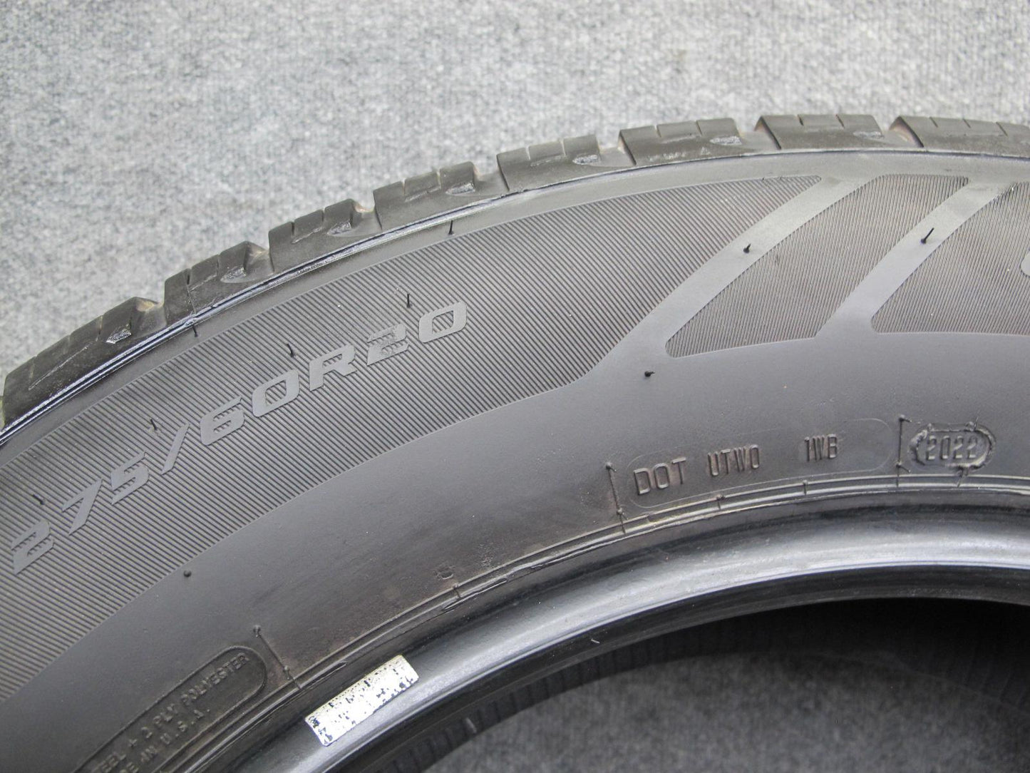 Set of 2 Cooper Endeavor Plus A/S Tire 275/60 R20 115H 2022 5/32 Tread