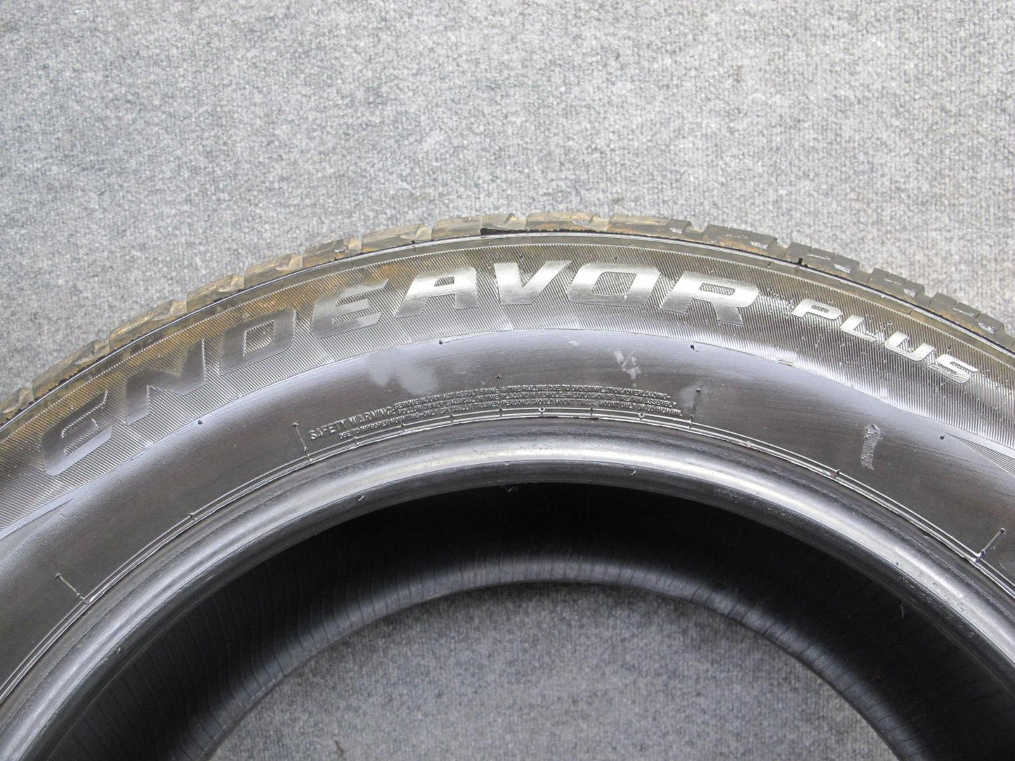 Set of 2 Cooper Endeavor Plus A/S Tire 275/60 R20 115H 3622 4723 4/32 Tread