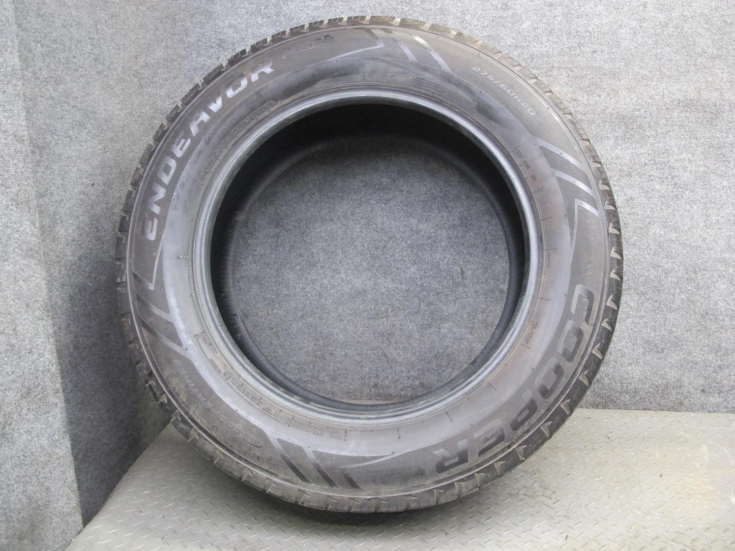 Set of 2 Cooper Endeavor Plus A/S Tire 275/60 R20 115H 3622 4723 4/32 Tread