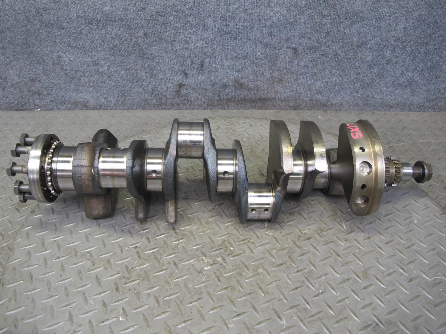 2011-2014 BMW E71 X6M 4.4L S63 Engine Motor Crankshaft w Bearings 86k Miles