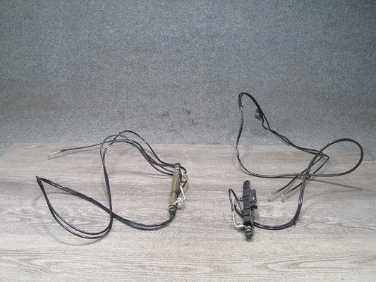 05-11 Mercedes R171 SLK Convertible Set of 2 Rear Trunk Lid Cylinder w Cable OEM