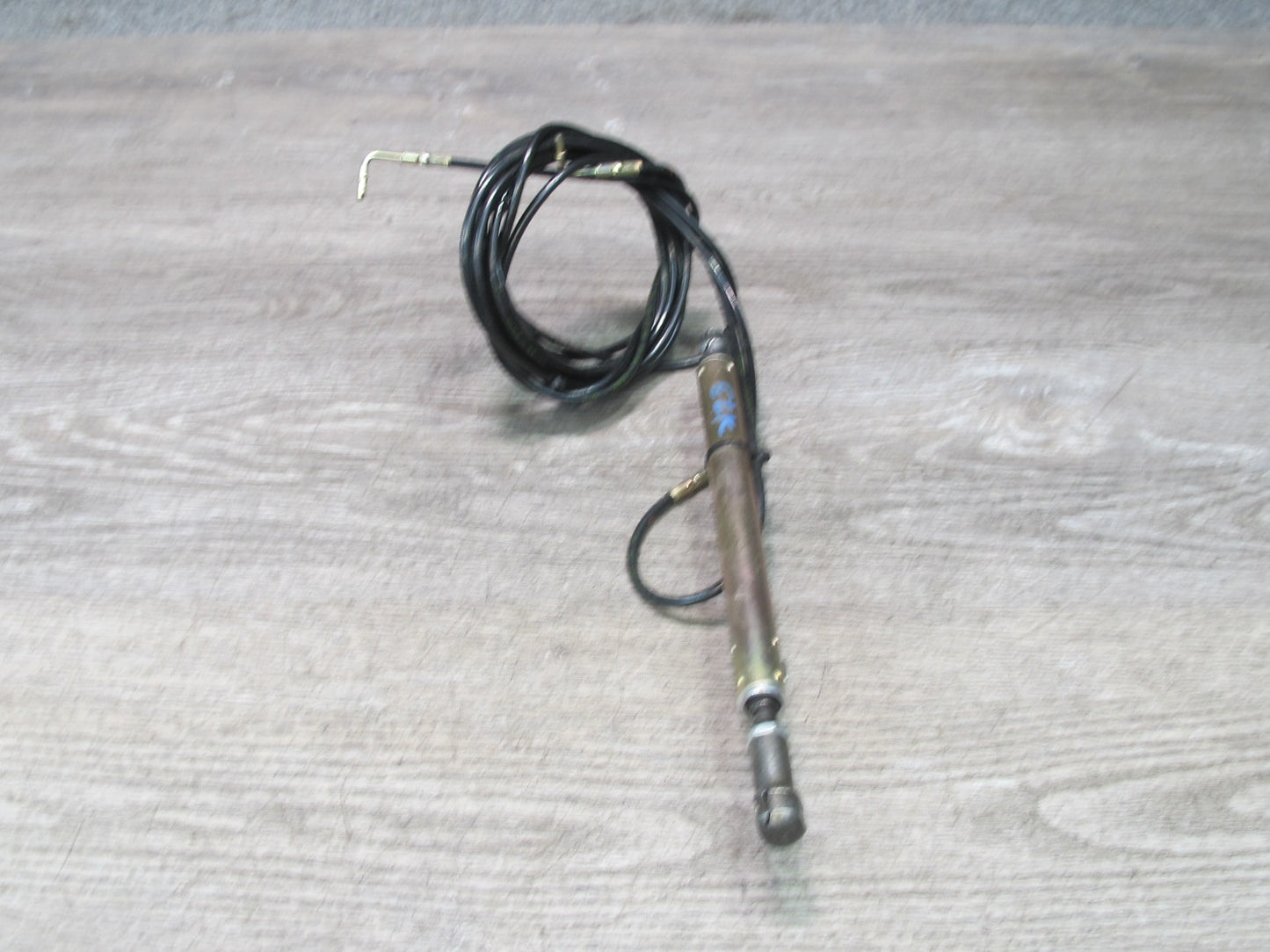 05-11 Mercedes R171 SLK Convertible Set of 2 Rear Trunk Lid Cylinder w Cable OEM
