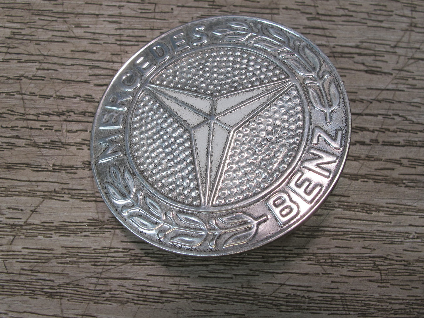 73-89 Mercedes R107 Front Hood Emblem Logo Badge Symbol OEM