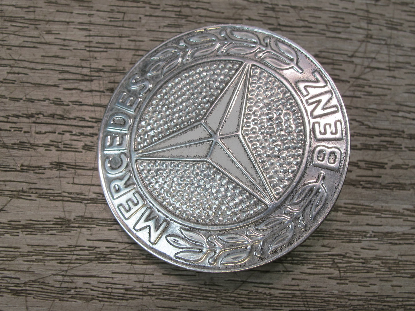 73-89 Mercedes R107 Front Hood Emblem Logo Badge Symbol OEM
