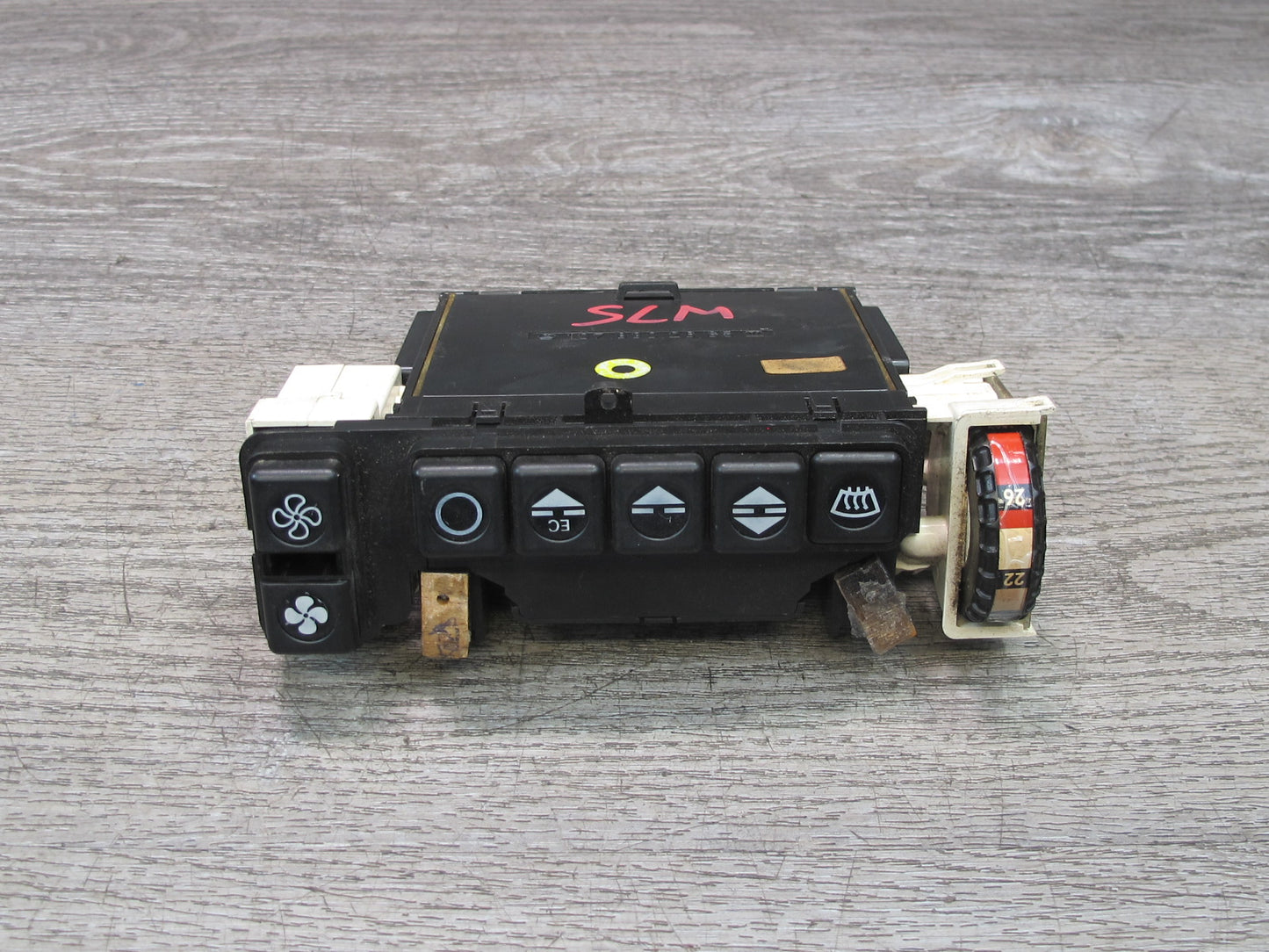 81-85 Mercedes R107 380SL A/C Heater Climate Control Switch Panel 1078302685 OEM