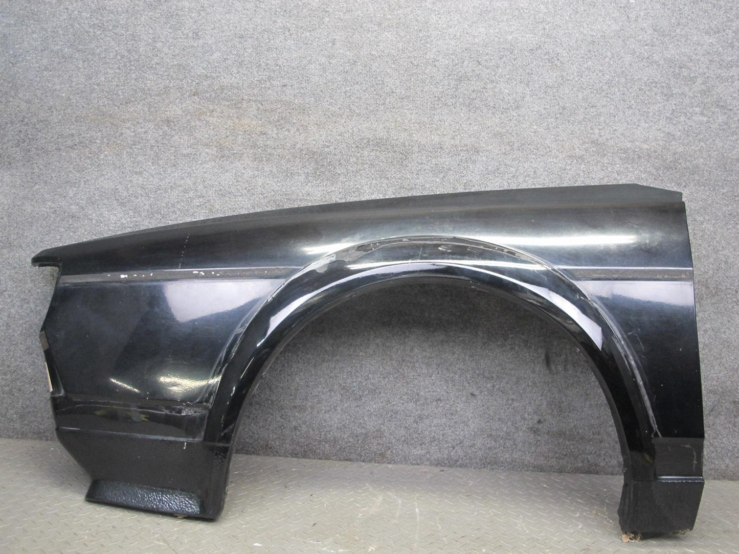 85-88 Volkswagen VW Scirocco Front Left Fender Shell Cover Panel Black OEM