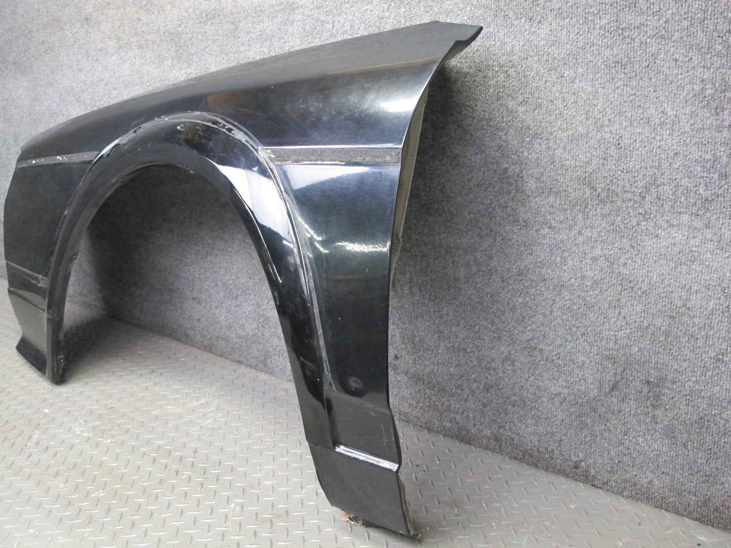 85-88 Volkswagen VW Scirocco Front Left Fender Shell Cover Panel Black OEM
