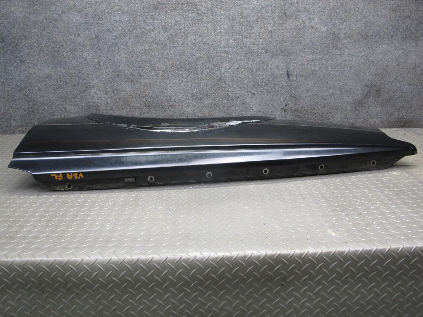 85-88 Volkswagen VW Scirocco Front Left Fender Shell Cover Panel Black OEM