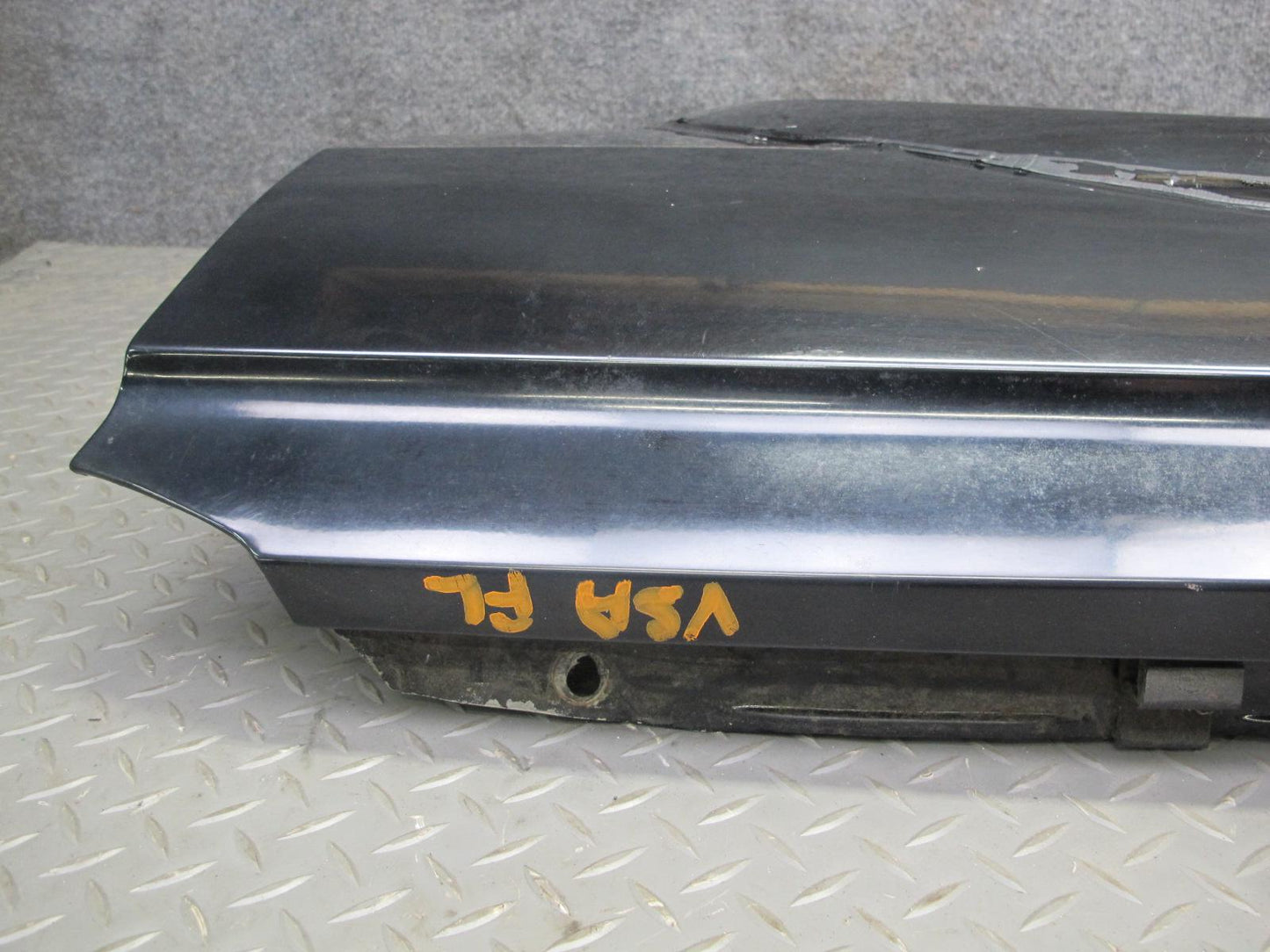 85-88 Volkswagen VW Scirocco Front Left Fender Shell Cover Panel Black OEM