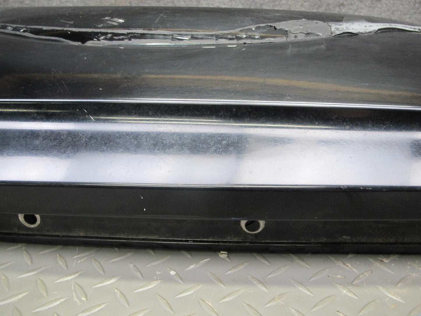 85-88 Volkswagen VW Scirocco Front Left Fender Shell Cover Panel Black OEM