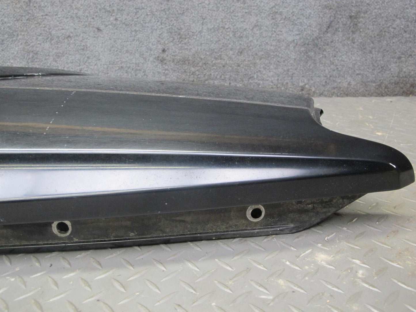 85-88 Volkswagen VW Scirocco Front Left Fender Shell Cover Panel Black OEM