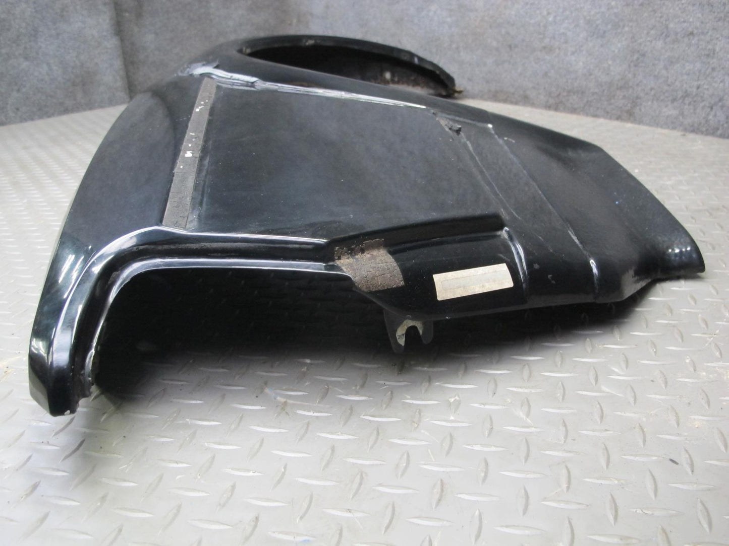 85-88 Volkswagen VW Scirocco Front Left Fender Shell Cover Panel Black OEM