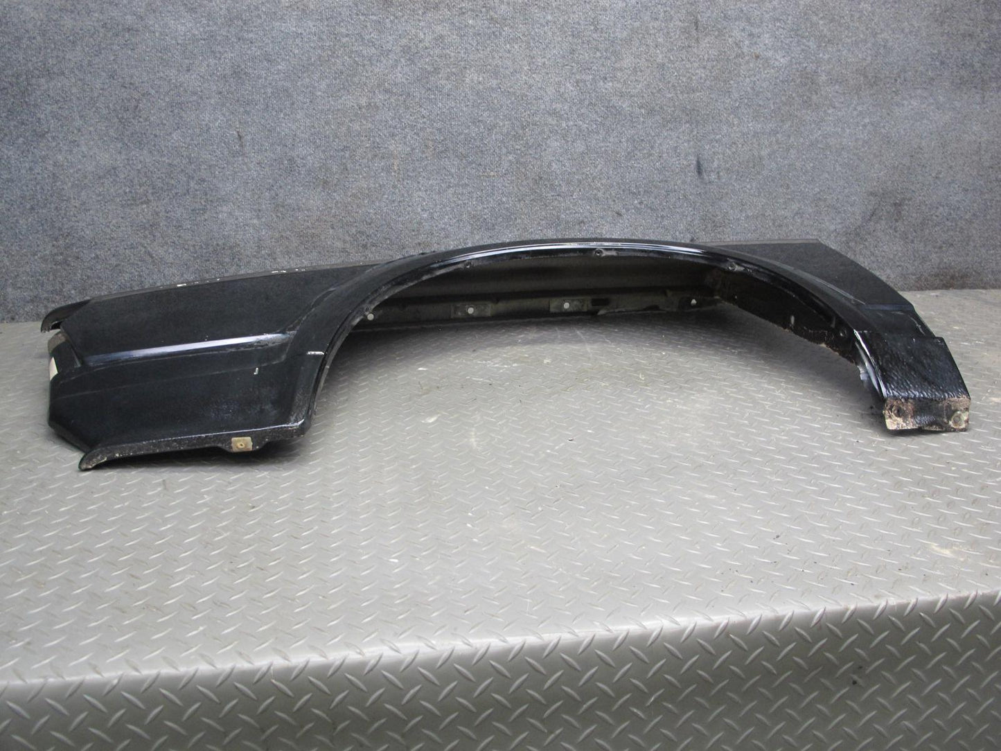 85-88 Volkswagen VW Scirocco Front Left Fender Shell Cover Panel Black OEM