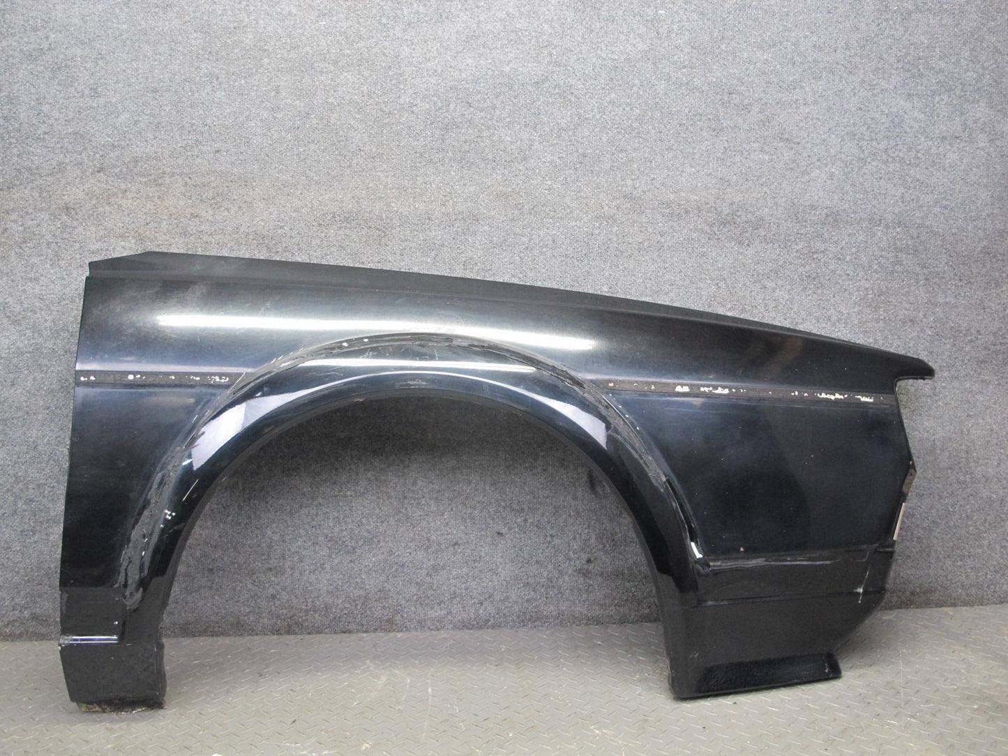85-88 Volkswagen VW Scirocco Front Right Fender Shell Cover Panel Black OEM