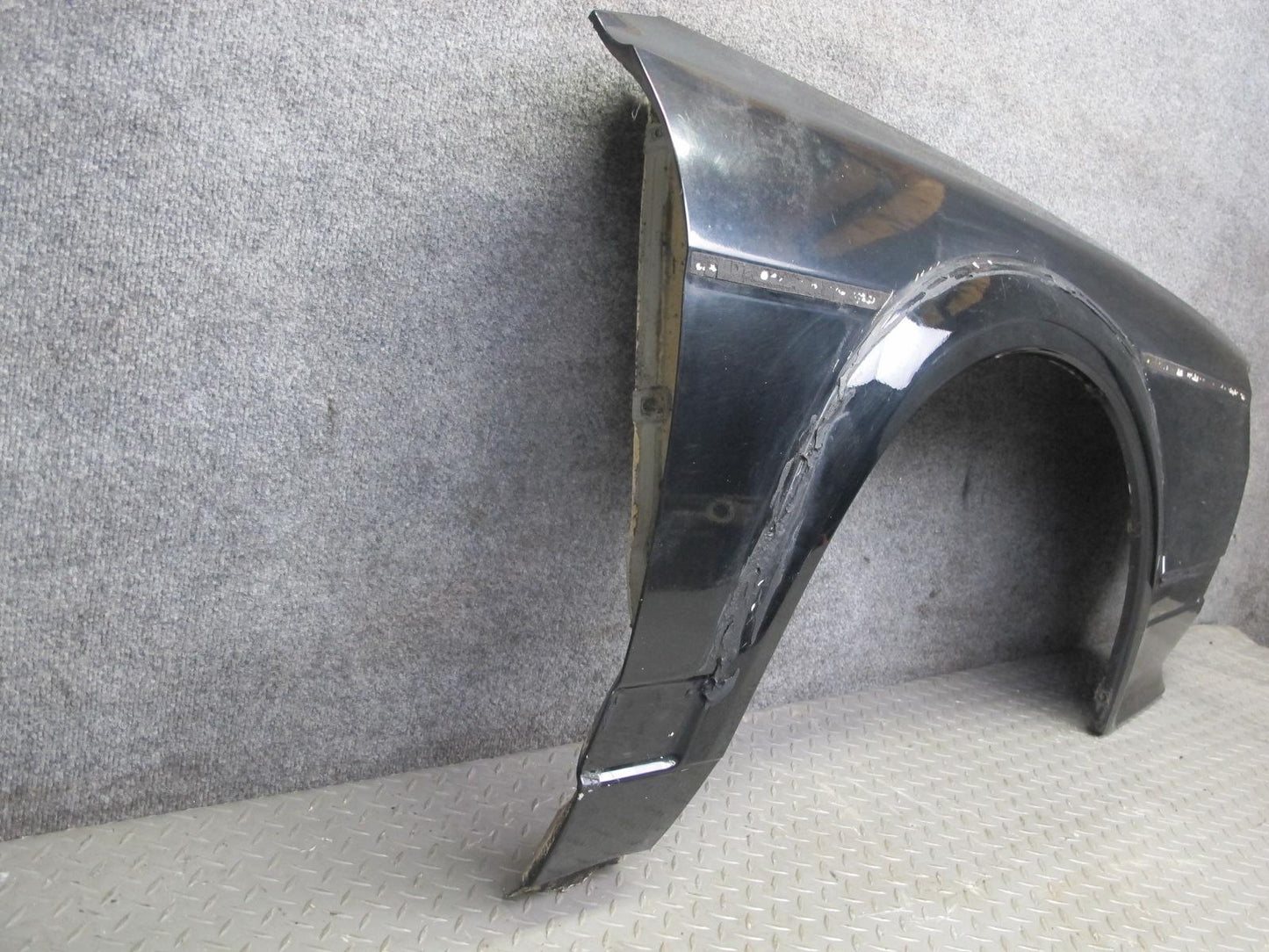 85-88 Volkswagen VW Scirocco Front Right Fender Shell Cover Panel Black OEM