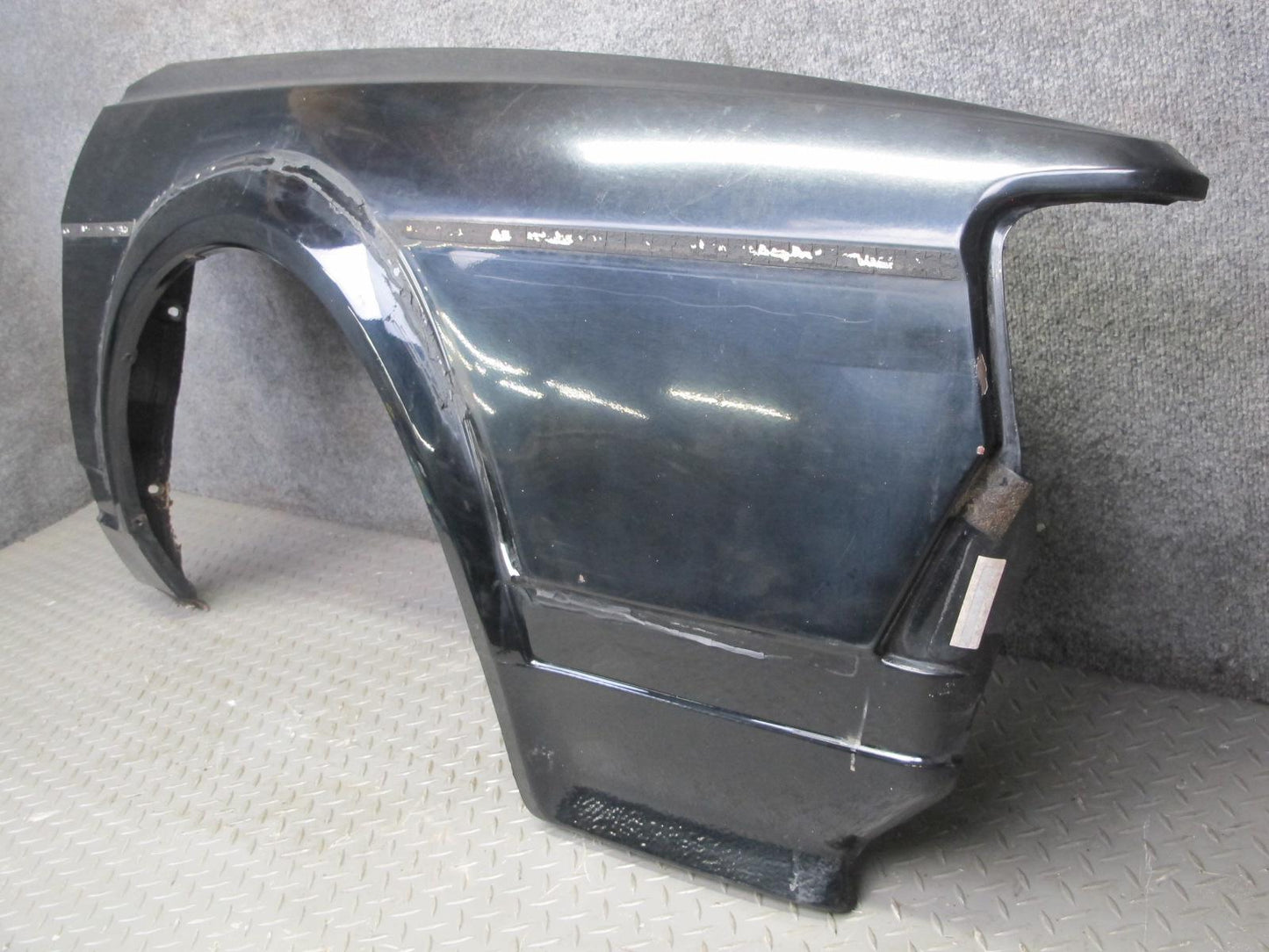 85-88 Volkswagen VW Scirocco Front Right Fender Shell Cover Panel Black OEM