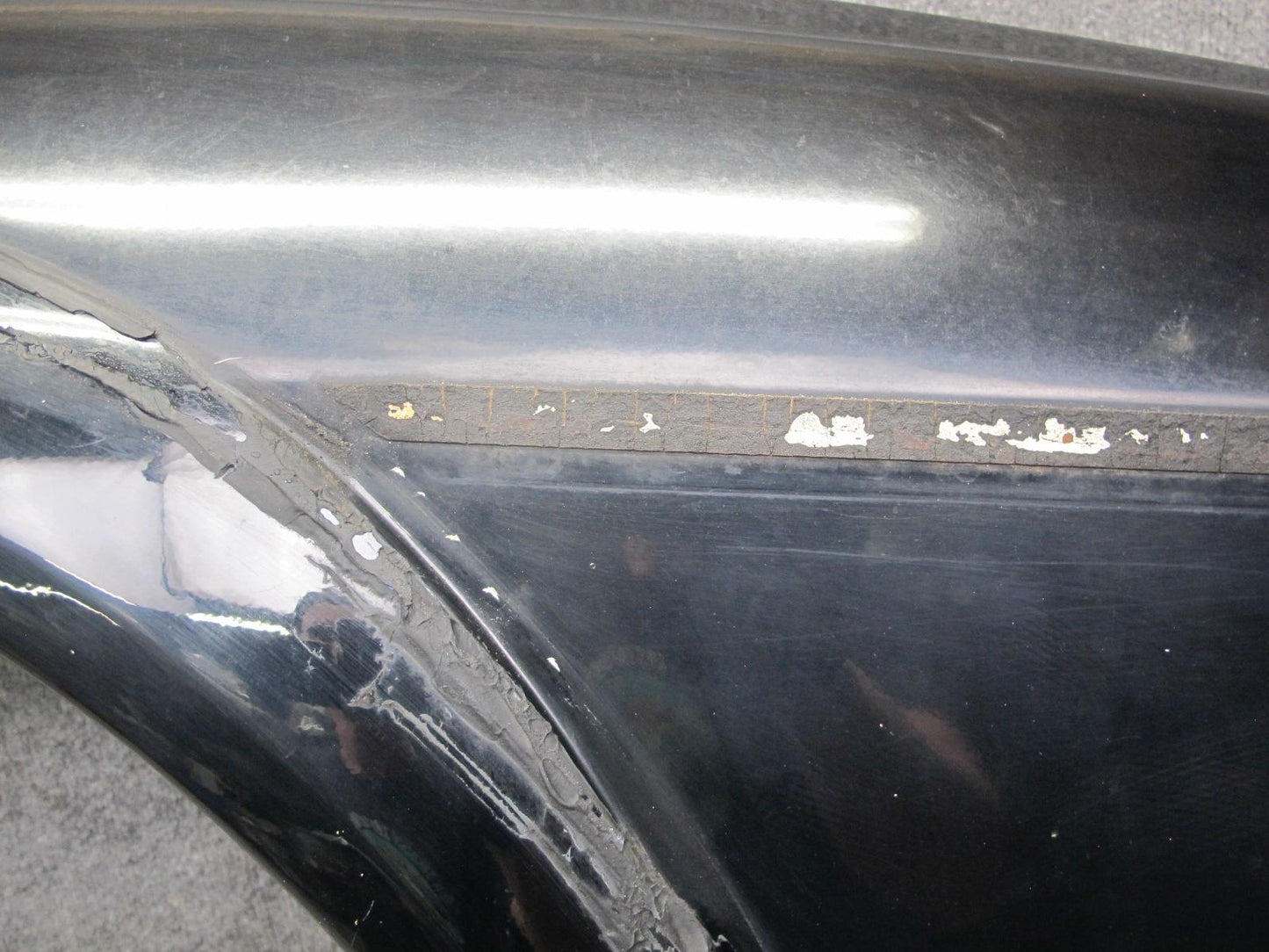 85-88 Volkswagen VW Scirocco Front Right Fender Shell Cover Panel Black OEM