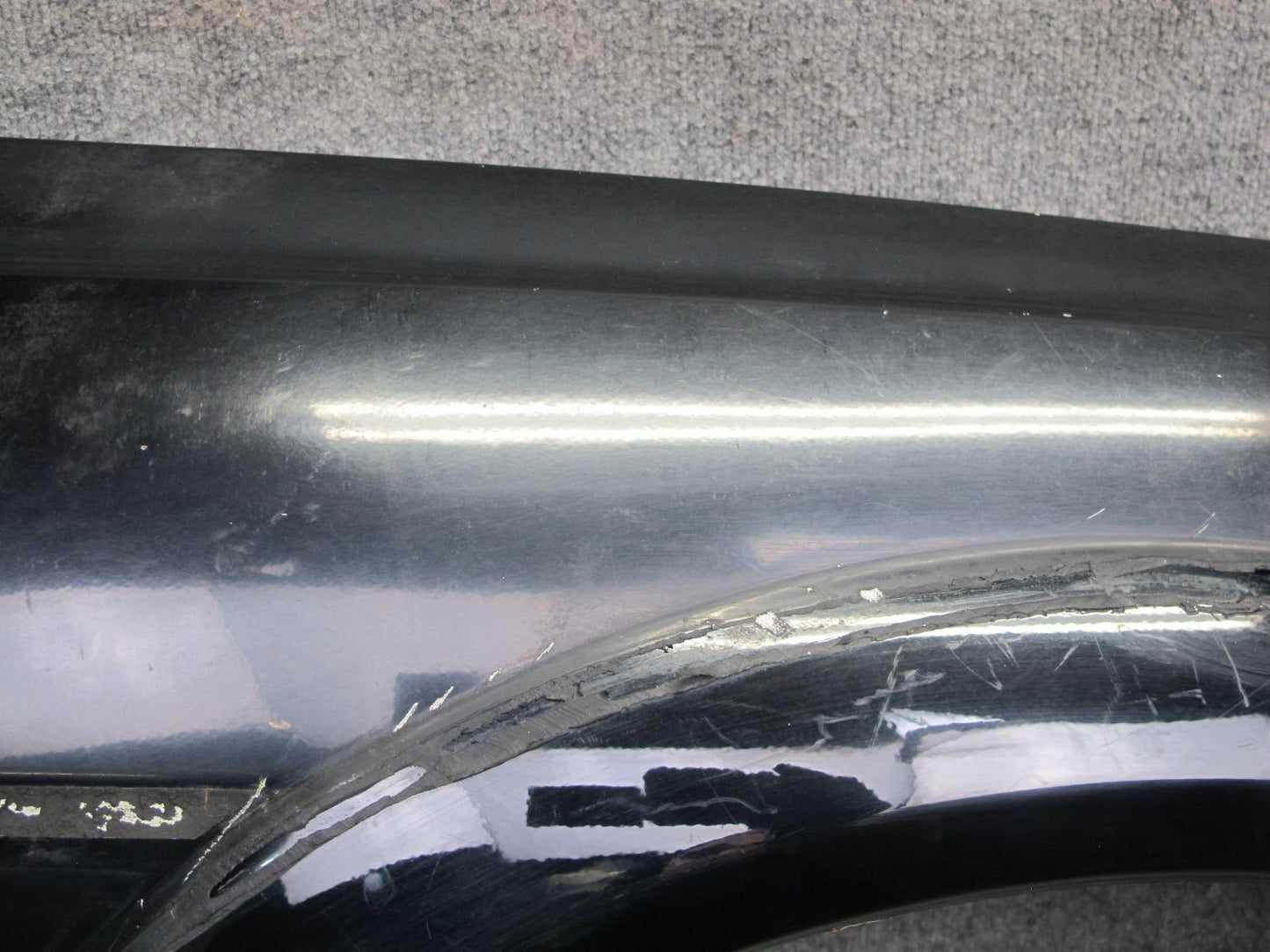 85-88 Volkswagen VW Scirocco Front Right Fender Shell Cover Panel Black OEM