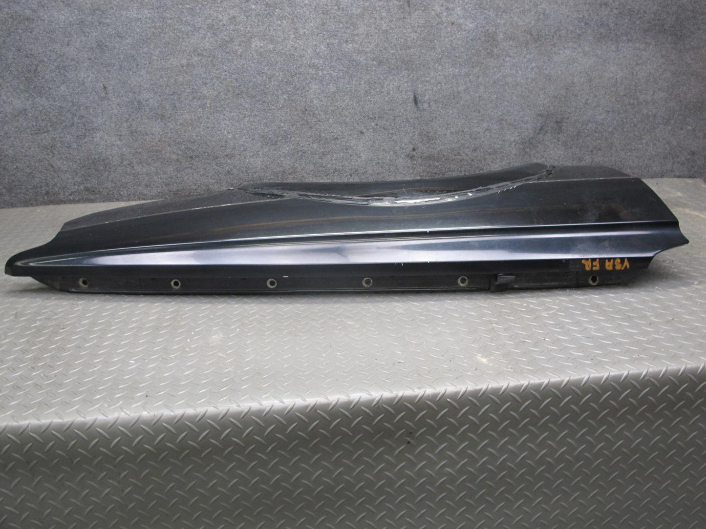 85-88 Volkswagen VW Scirocco Front Right Fender Shell Cover Panel Black OEM