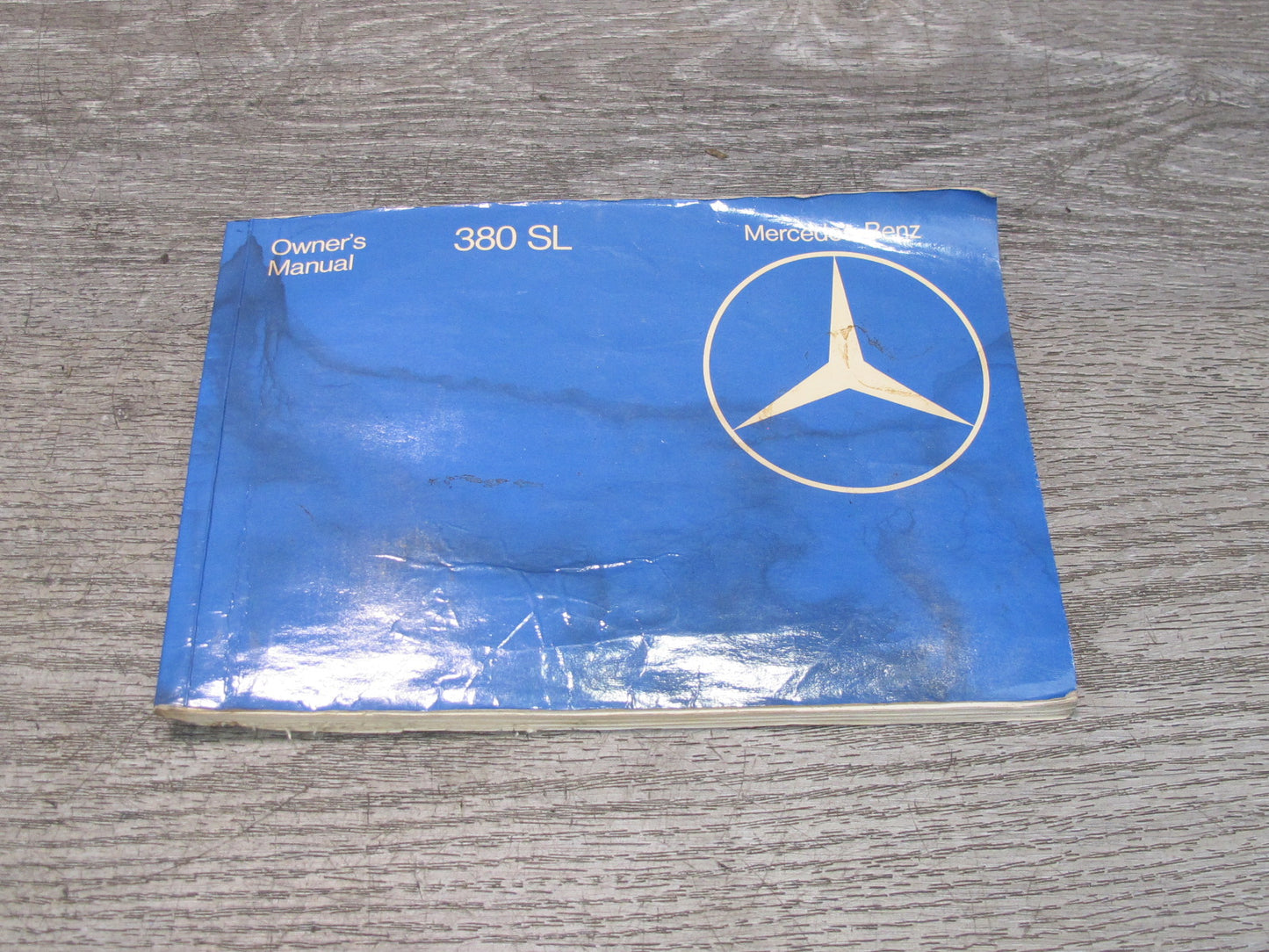 1982 Mercedes R107 380SL Owner User Operator Guide Manual Book Set OEM