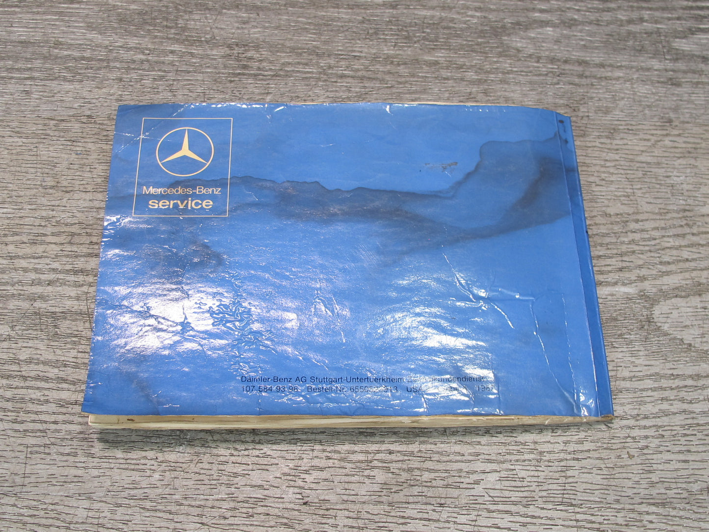 1982 Mercedes R107 380SL Owner User Operator Guide Manual Book Set OEM
