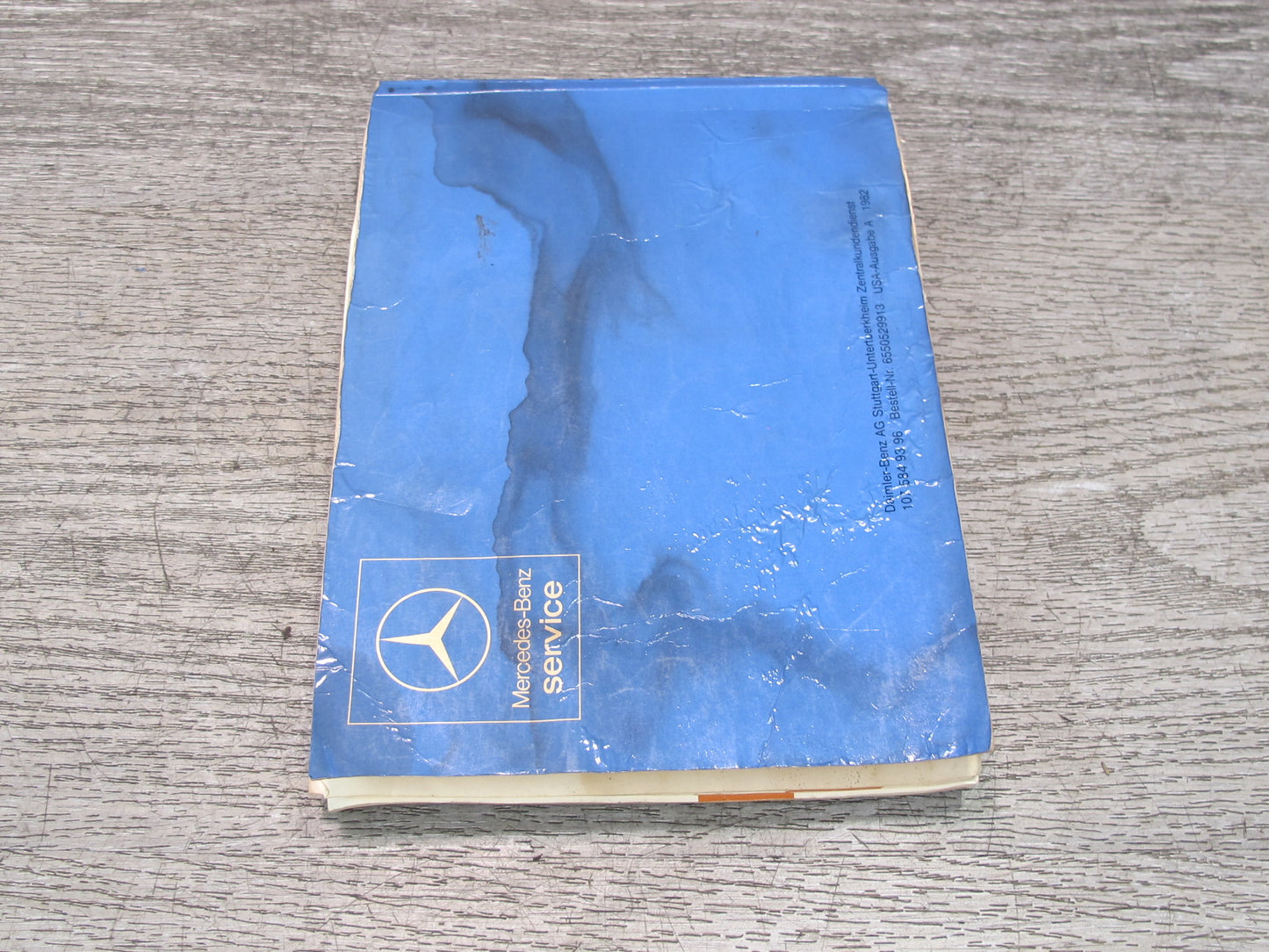 1982 Mercedes R107 380SL Owner User Operator Guide Manual Book Set OEM