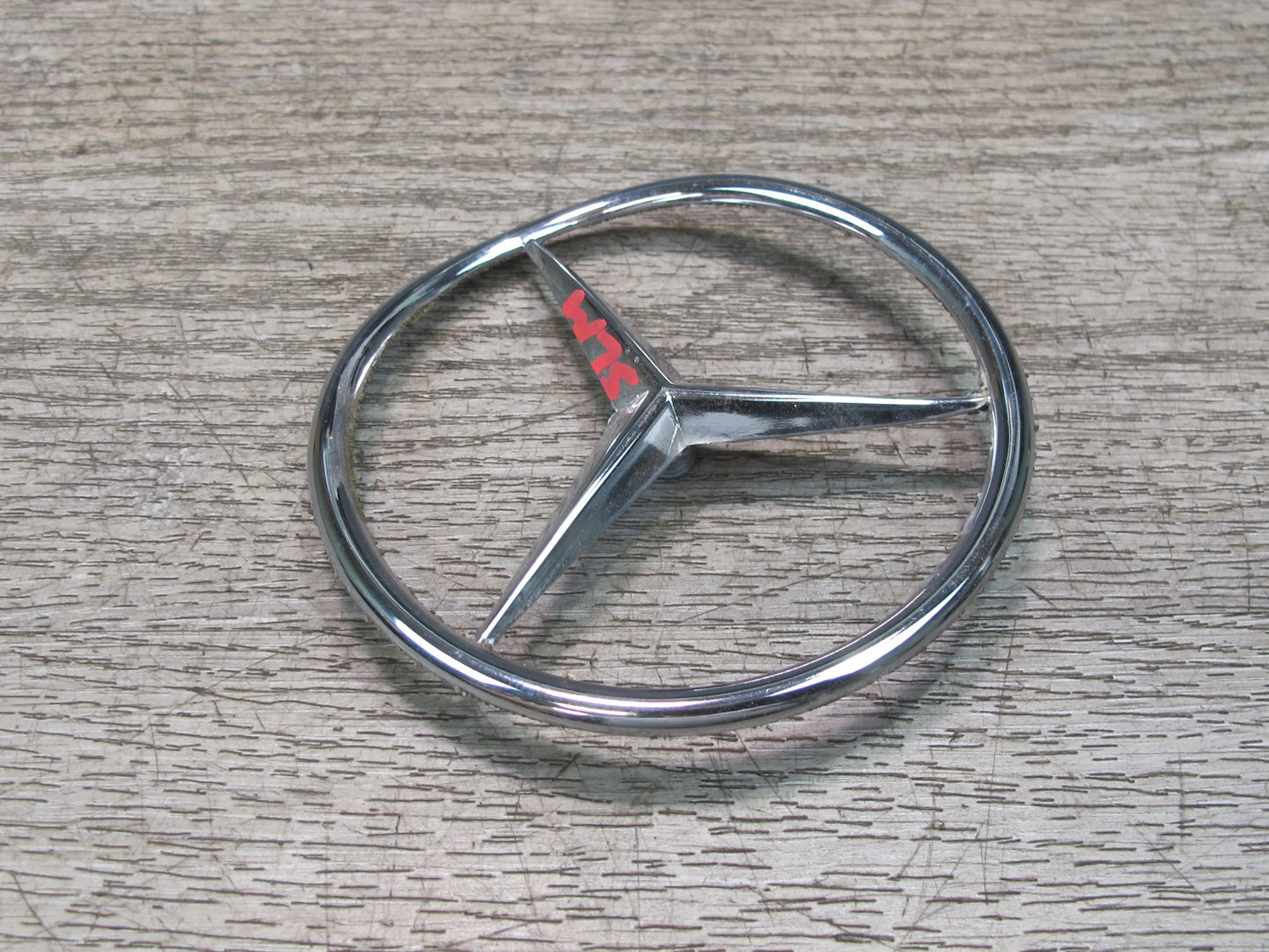 73-85 Mercedes R107 Rear Trunk Lid Emblem Logo Badge Symbol OEM