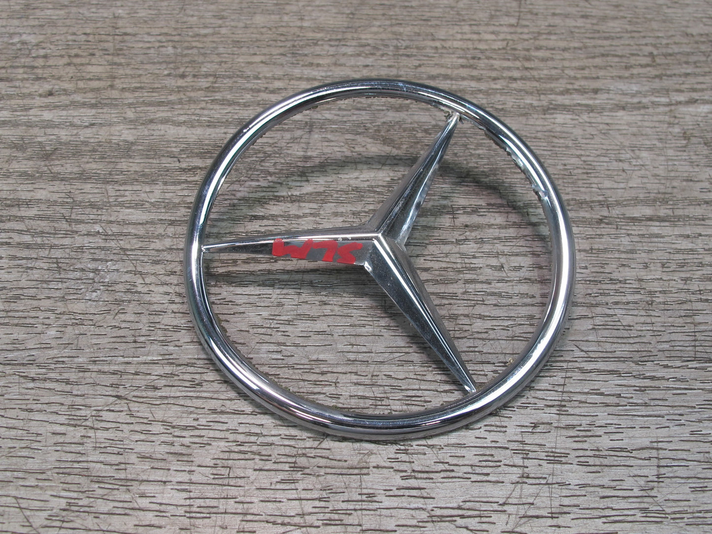 73-85 Mercedes R107 Rear Trunk Lid Emblem Logo Badge Symbol OEM