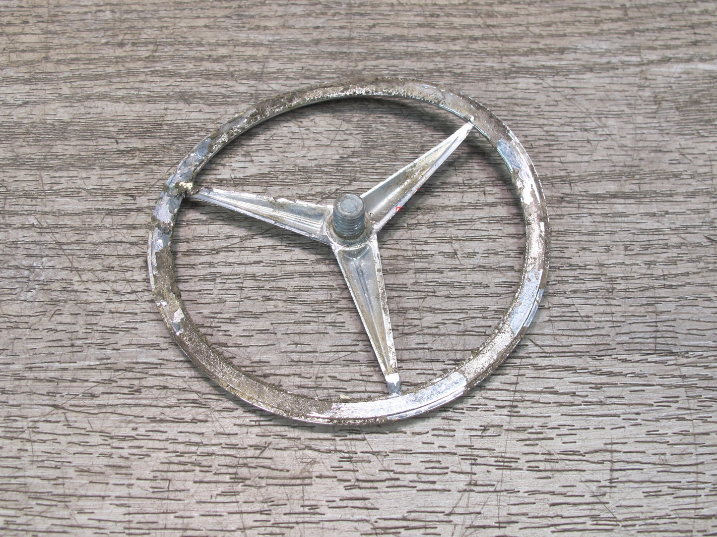 73-85 Mercedes R107 Rear Trunk Lid Emblem Logo Badge Symbol OEM